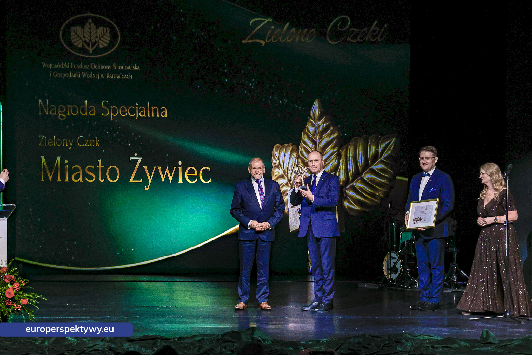 Europerspektywy Zielone Czeki 2026 rozdane. WFOŚiGW w Katowicach nagrodził liderów transformacji ekologicznej