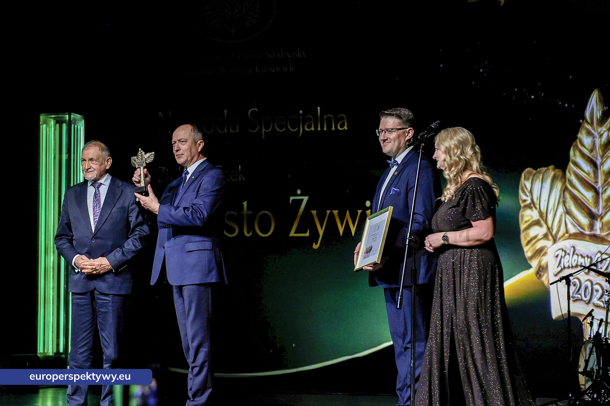 Europerspektywy Zielone Czeki 2026 rozdane. WFOŚiGW w Katowicach nagrodził liderów transformacji ekologicznej