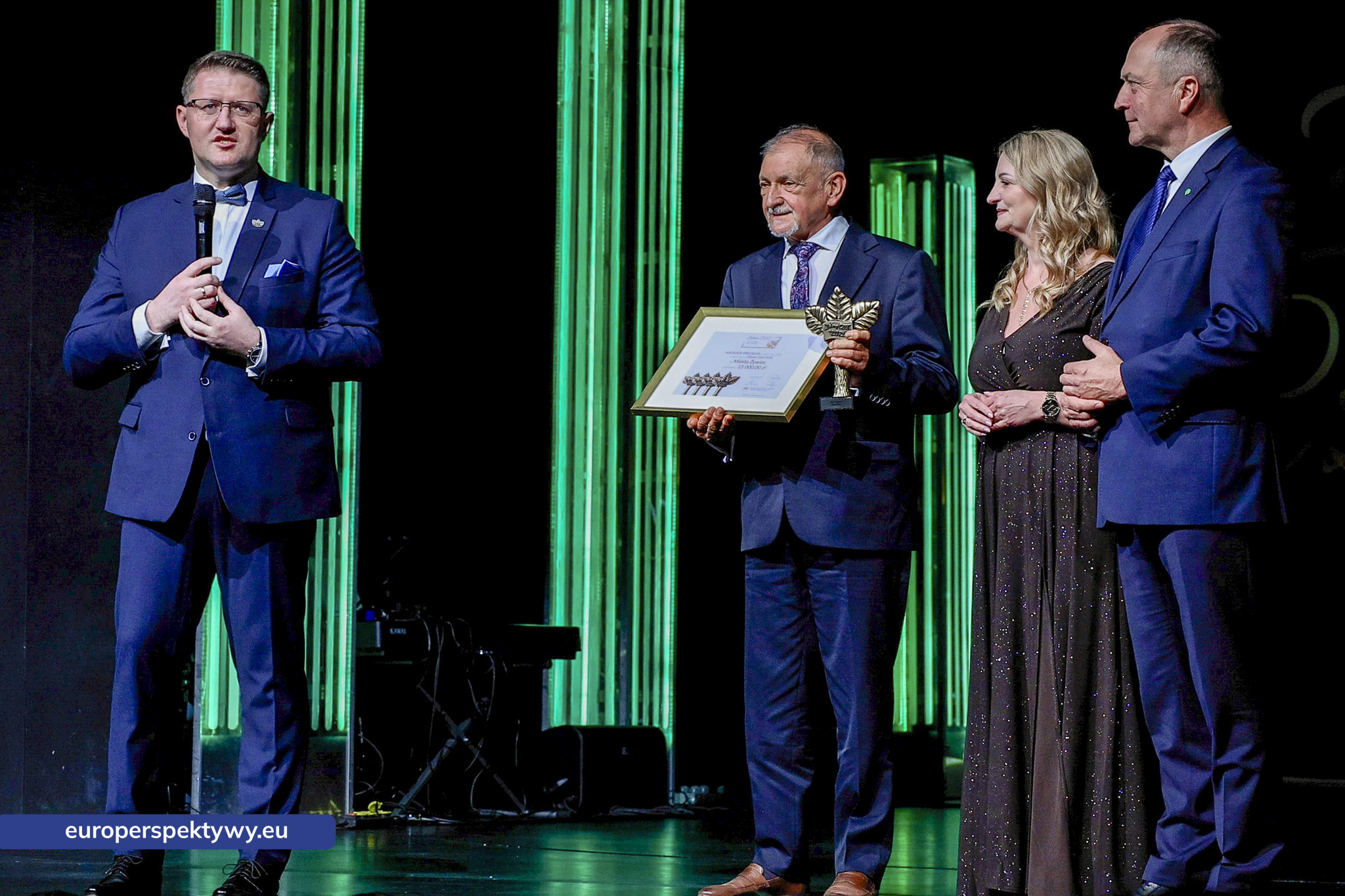 Europerspektywy Zielone Czeki 2026 rozdane. WFOŚiGW w Katowicach nagrodził liderów transformacji ekologicznej