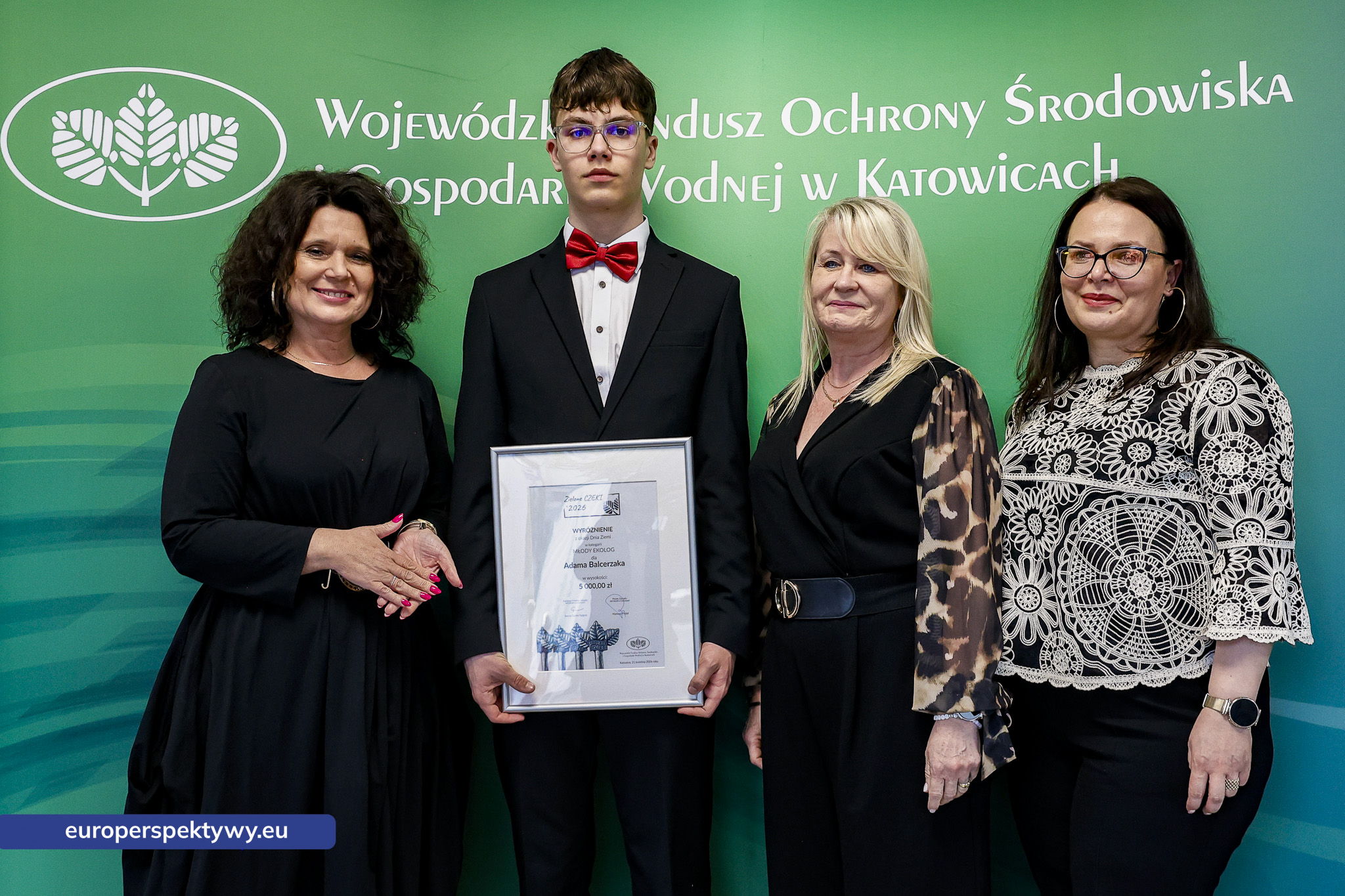 Europerspektywy Zielone Czeki 2026 rozdane. WFOŚiGW w Katowicach nagrodził liderów transformacji ekologicznej