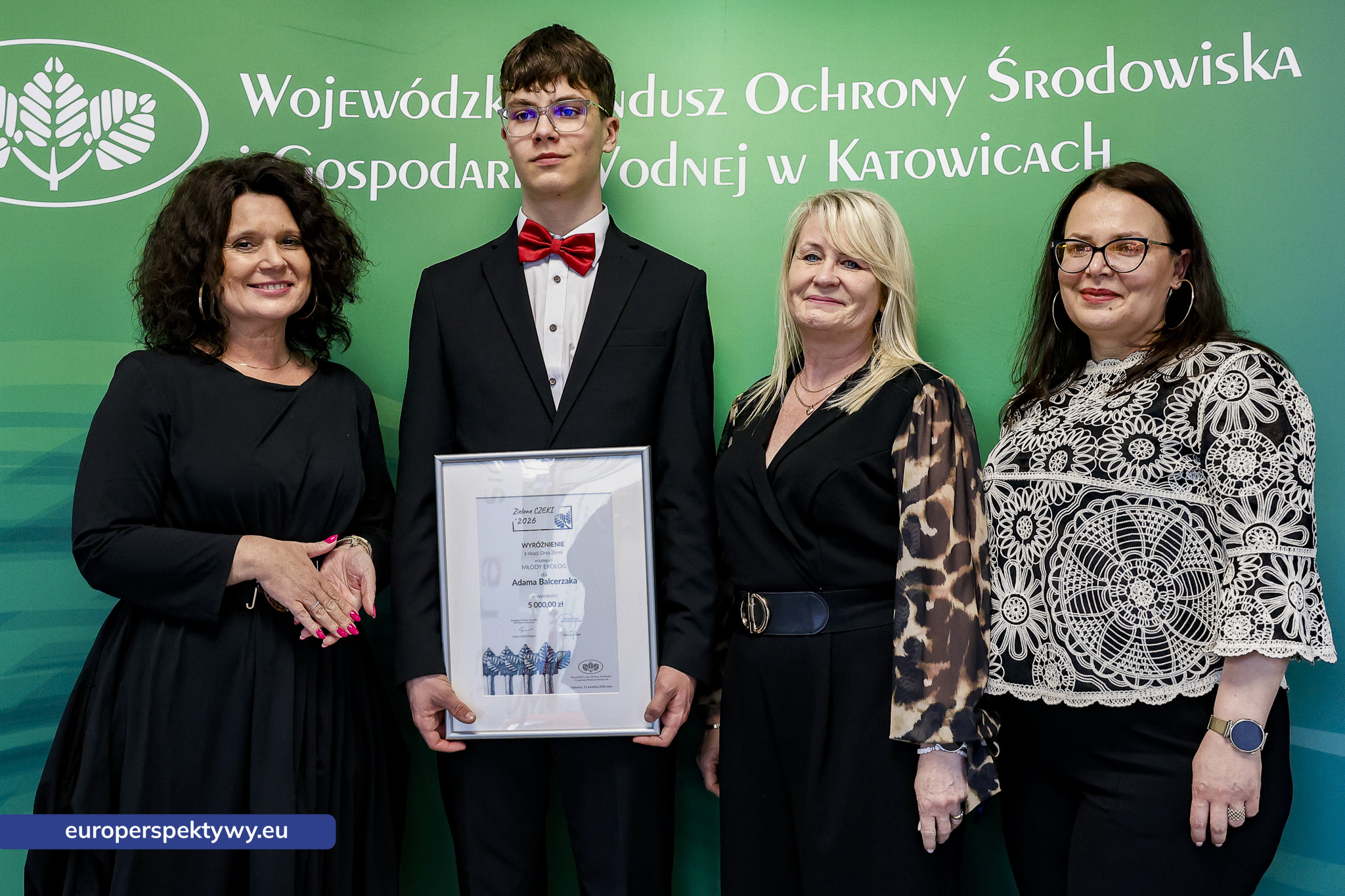 Europerspektywy Zielone Czeki 2026 rozdane. WFOŚiGW w Katowicach nagrodził liderów transformacji ekologicznej