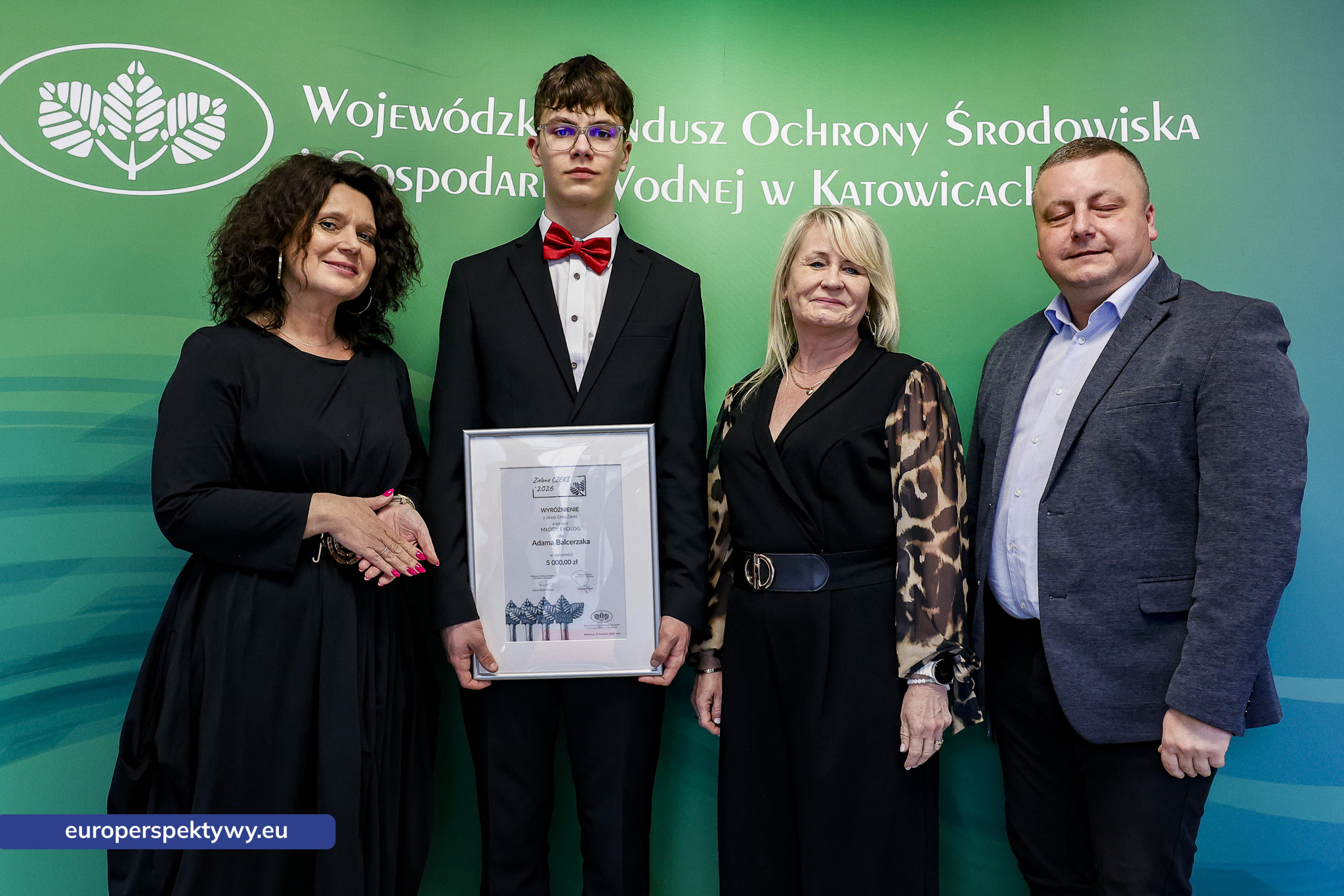 Europerspektywy Zielone Czeki 2026 rozdane. WFOŚiGW w Katowicach nagrodził liderów transformacji ekologicznej