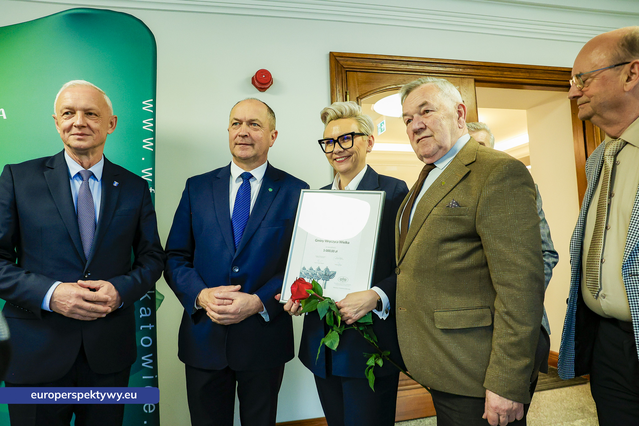 Europerspektywy Zielone Czeki 2026 rozdane. WFOŚiGW w Katowicach nagrodził liderów transformacji ekologicznej