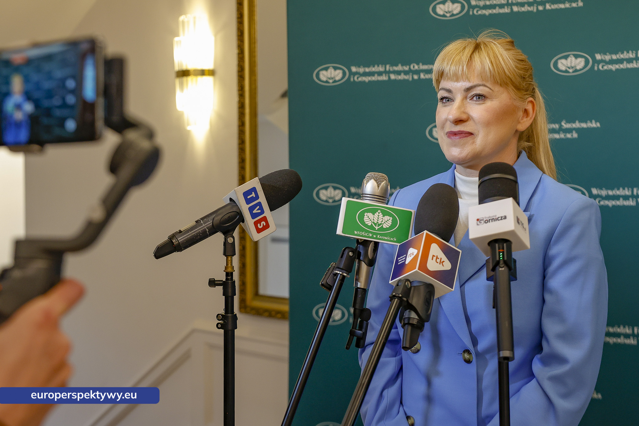 Europerspektywy Zielone Czeki 2026 rozdane. WFOŚiGW w Katowicach nagrodził liderów transformacji ekologicznej