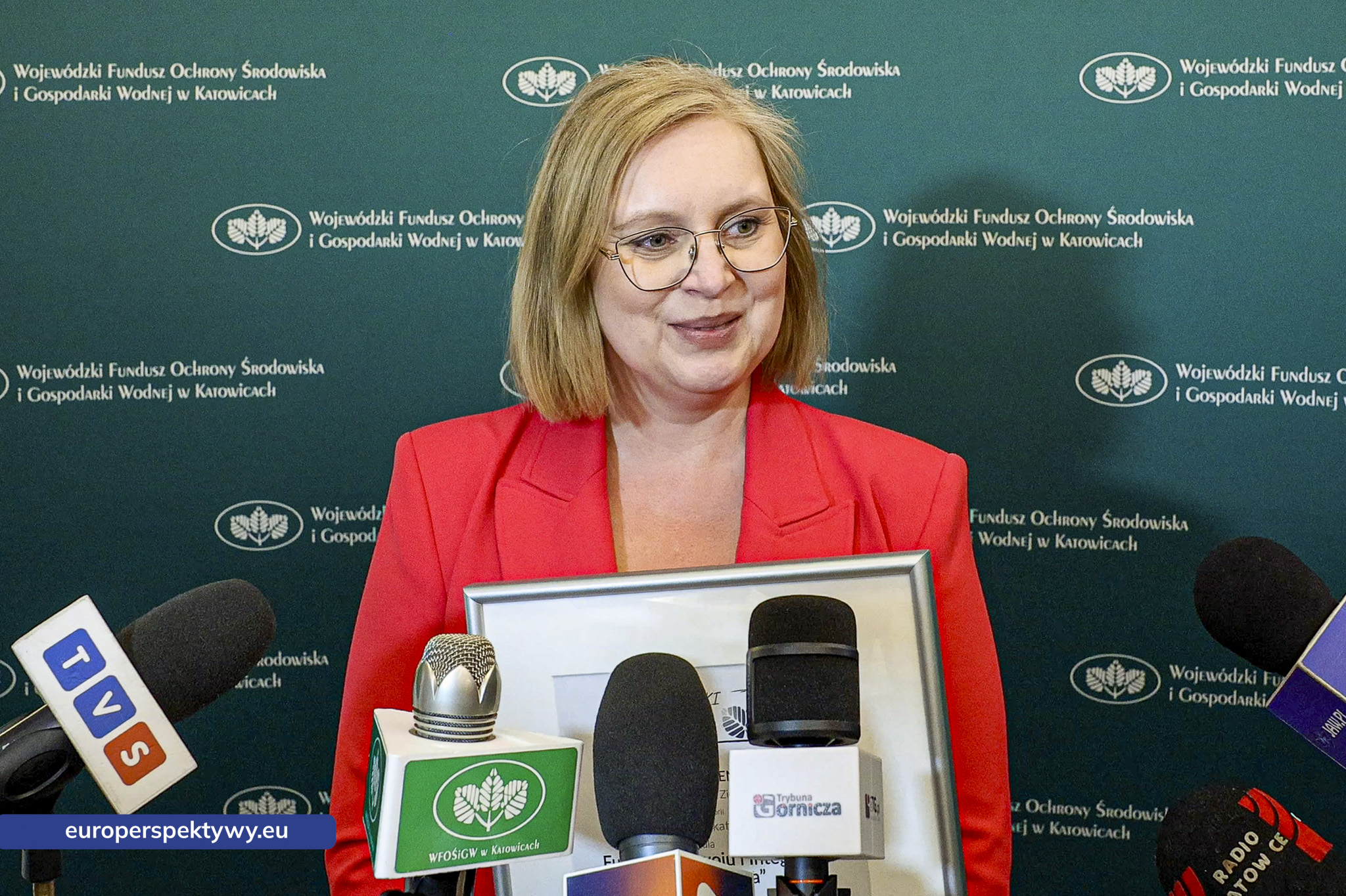 Europerspektywy Zielone Czeki 2026 rozdane. WFOŚiGW w Katowicach nagrodził liderów transformacji ekologicznej