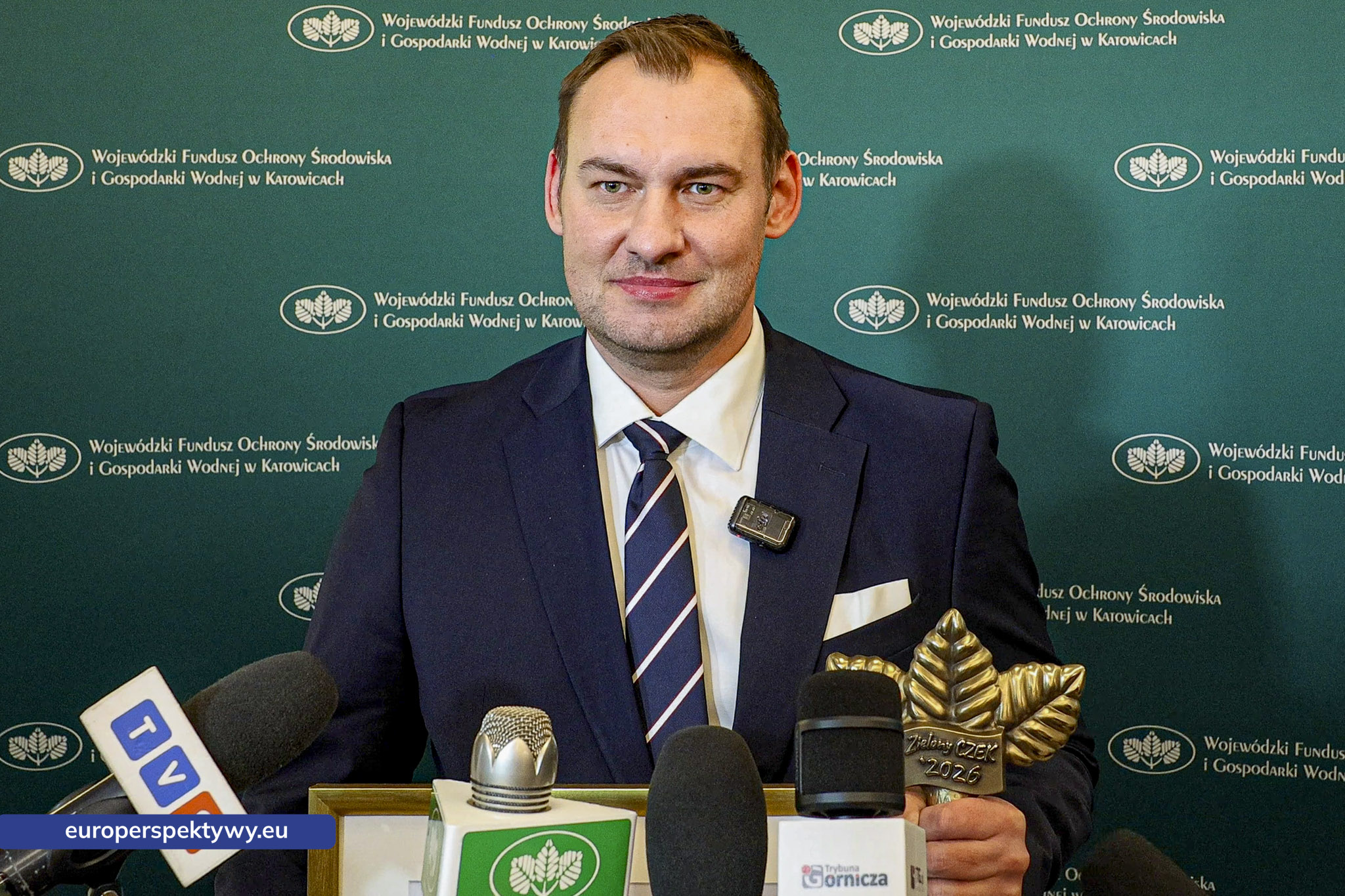 Europerspektywy Zielone Czeki 2026 rozdane. WFOŚiGW w Katowicach nagrodził liderów transformacji ekologicznej