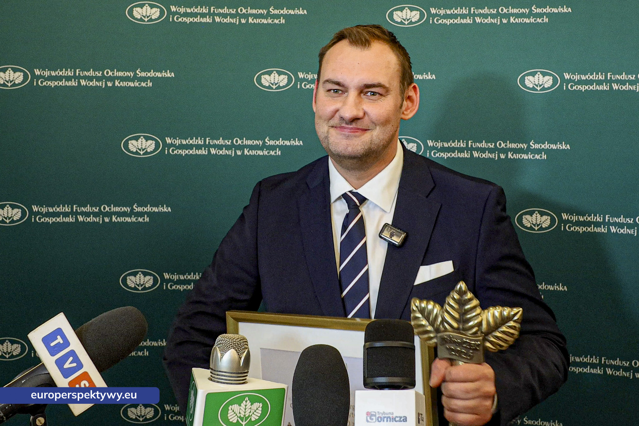 Europerspektywy Zielone Czeki 2026 rozdane. WFOŚiGW w Katowicach nagrodził liderów transformacji ekologicznej