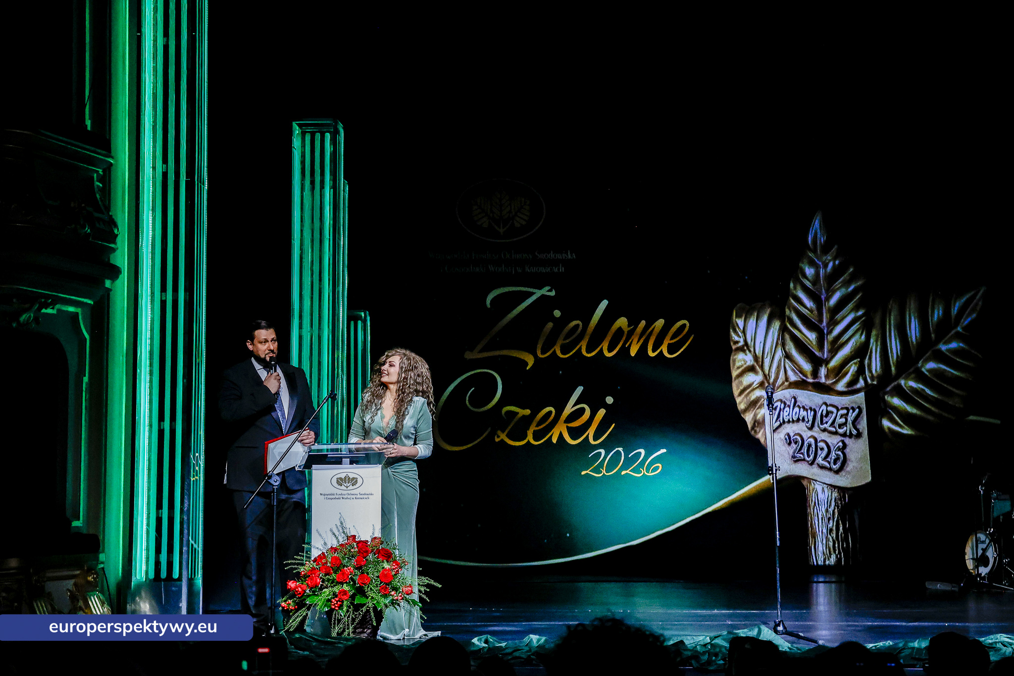Europerspektywy Zielone Czeki 2026 rozdane. WFOŚiGW w Katowicach nagrodził liderów transformacji ekologicznej