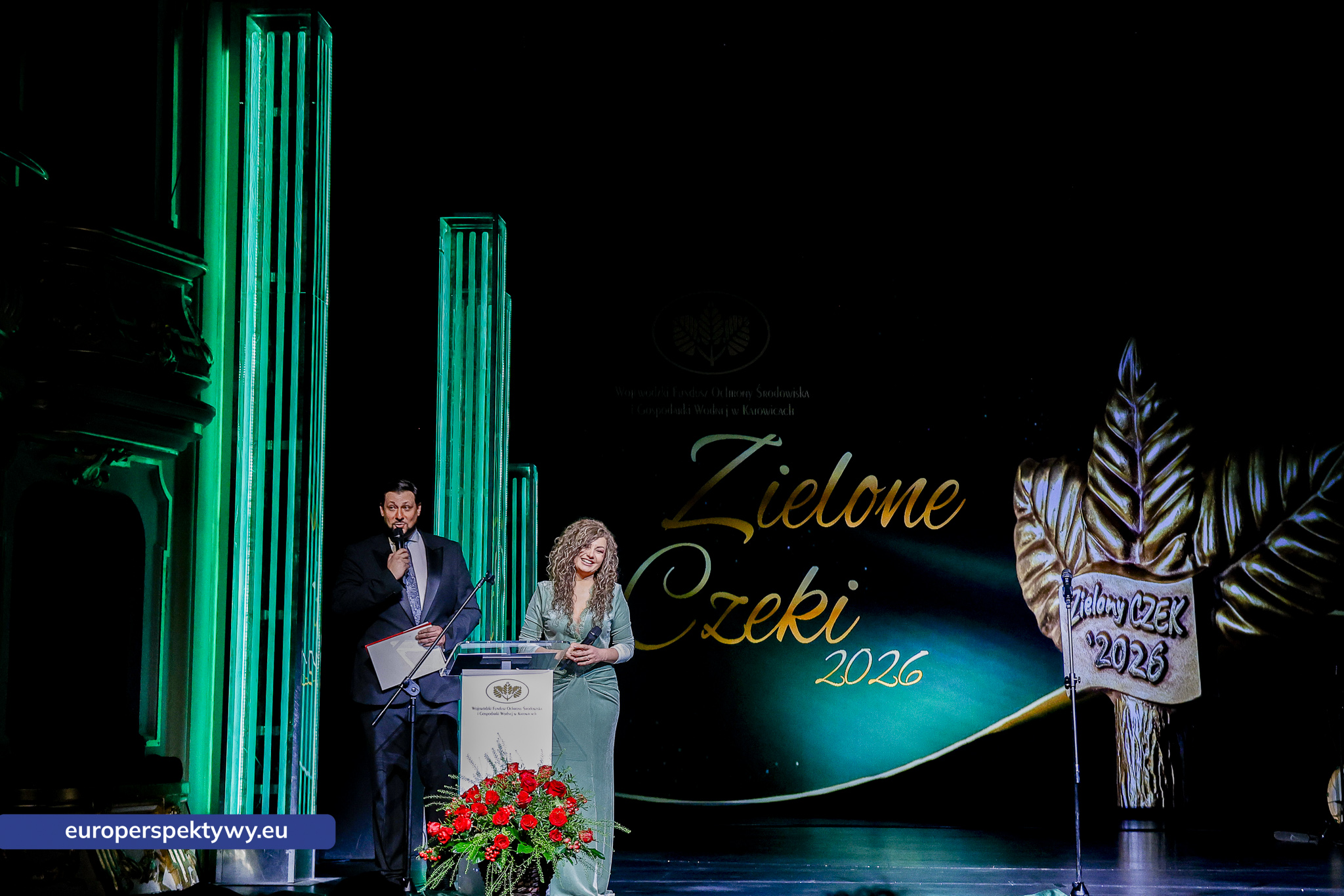 Europerspektywy Zielone Czeki 2026 rozdane. WFOŚiGW w Katowicach nagrodził liderów transformacji ekologicznej