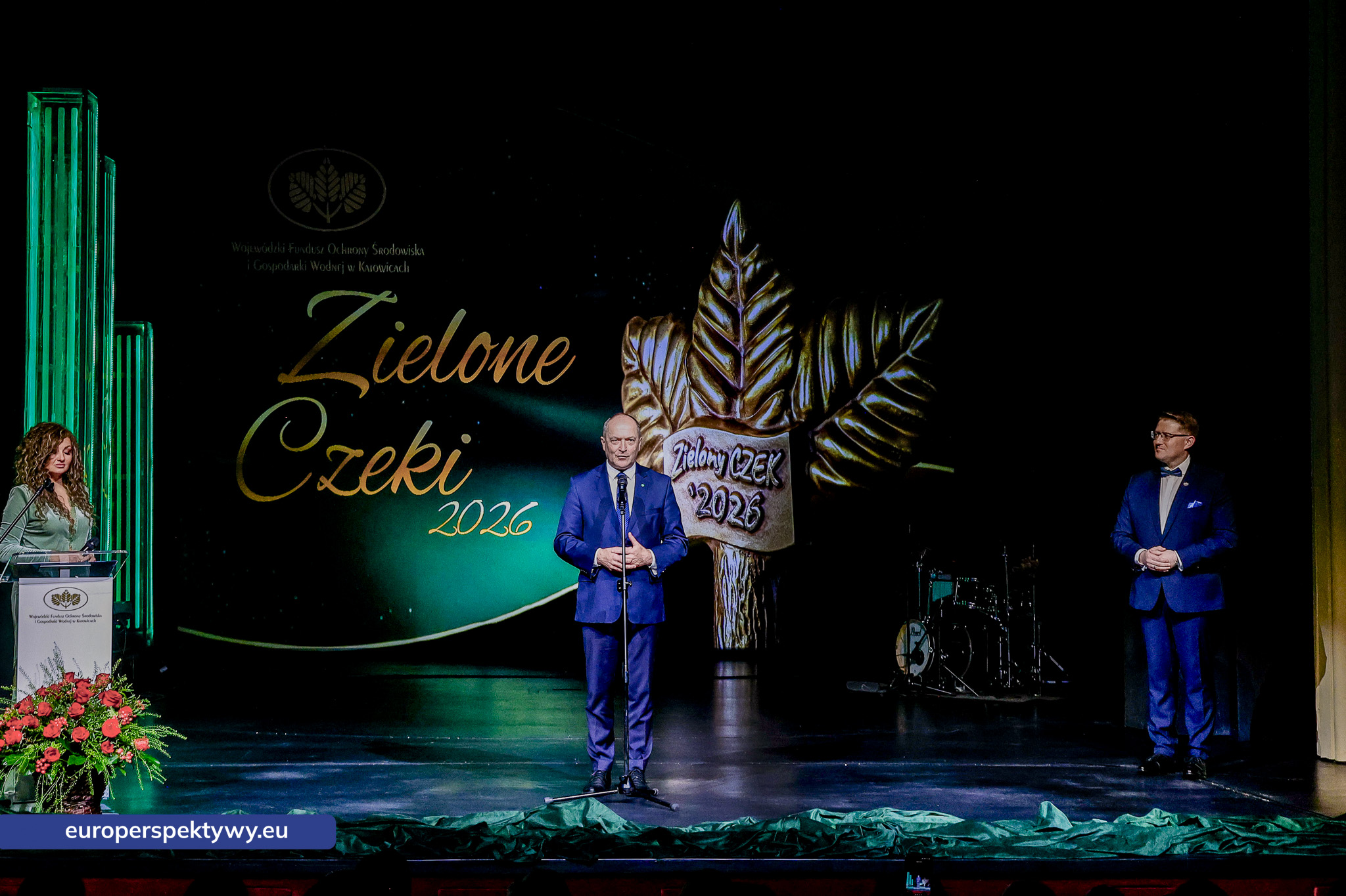 Europerspektywy Zielone Czeki 2026 rozdane. WFOŚiGW w Katowicach nagrodził liderów transformacji ekologicznej