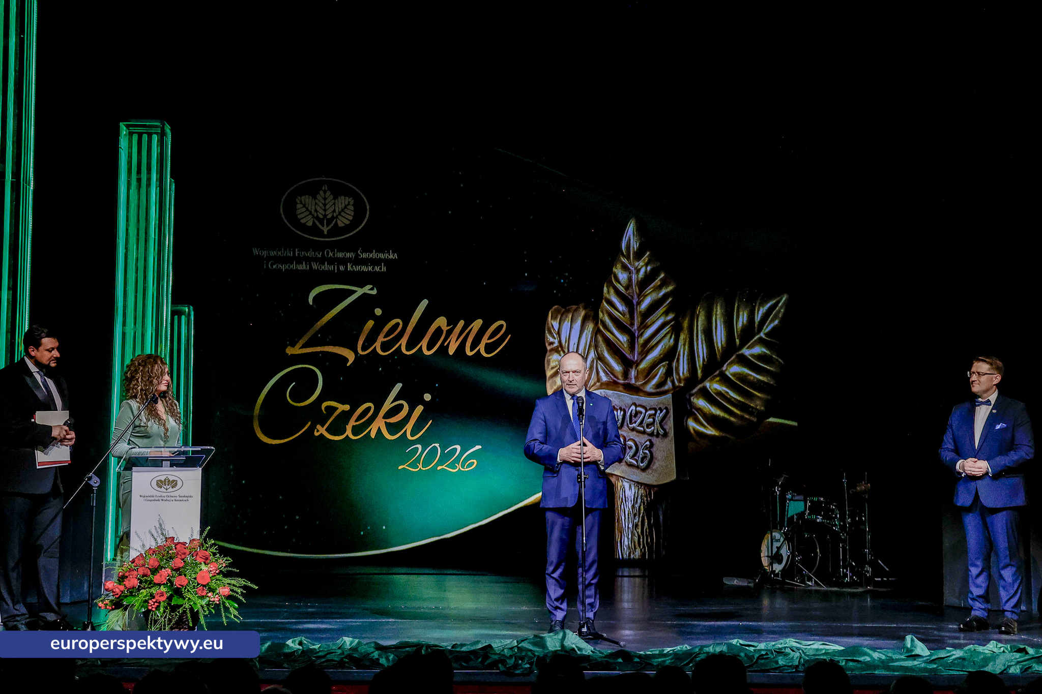 Europerspektywy Zielone Czeki 2026 rozdane. WFOŚiGW w Katowicach nagrodził liderów transformacji ekologicznej