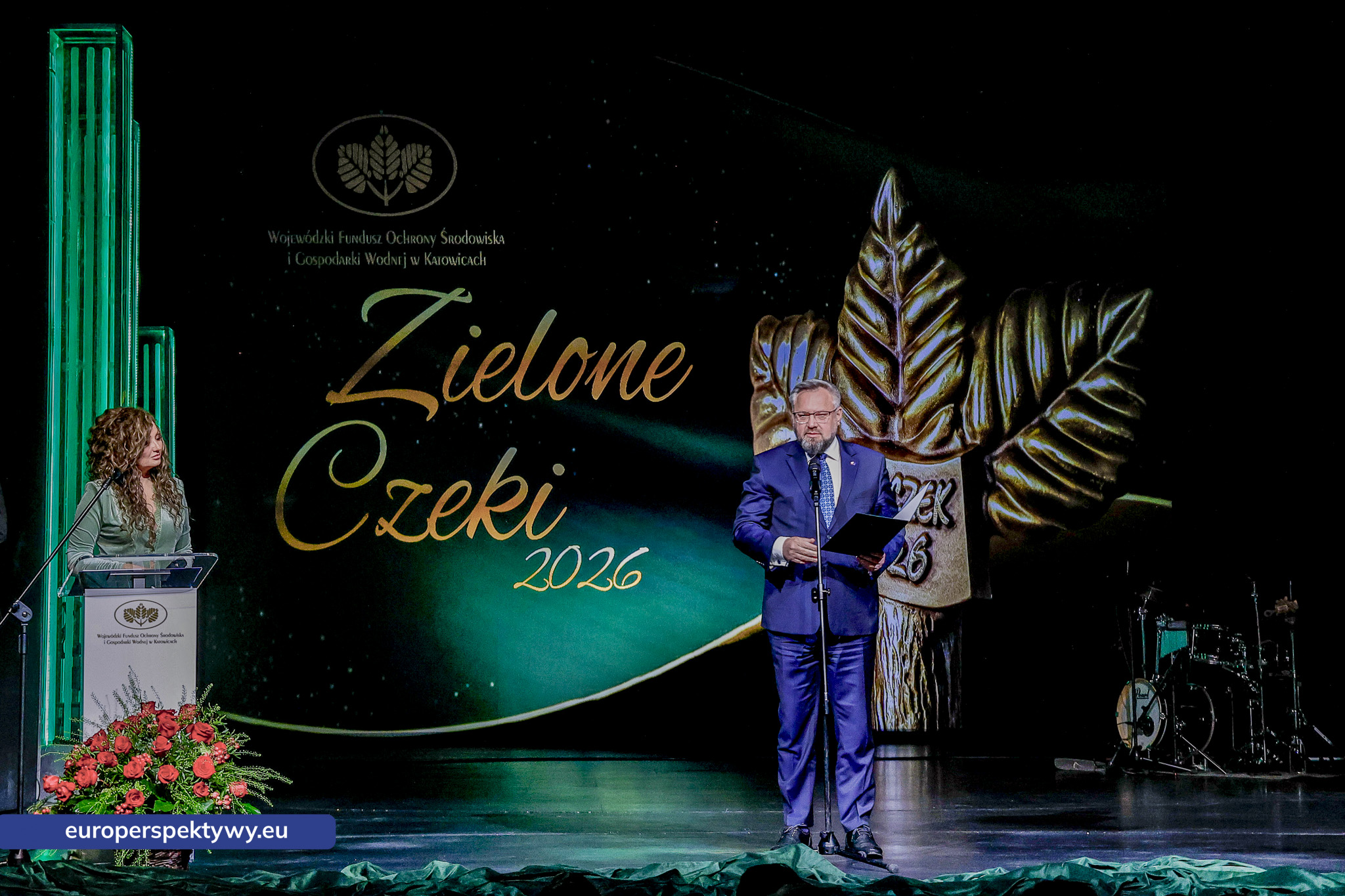 Europerspektywy Zielone Czeki 2026 rozdane. WFOŚiGW w Katowicach nagrodził liderów transformacji ekologicznej