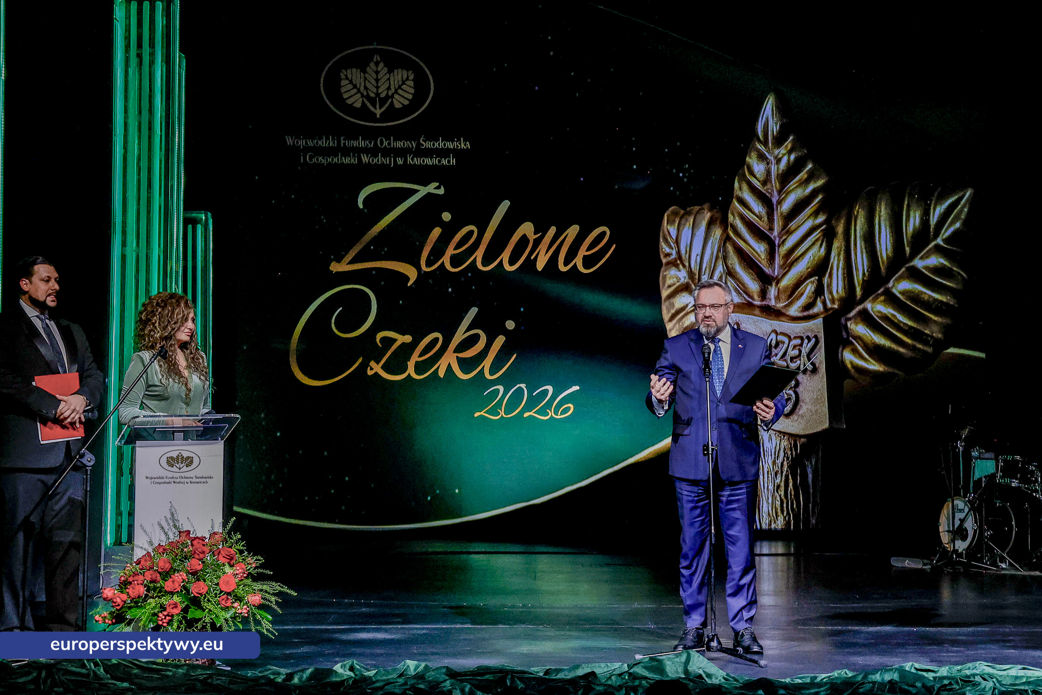 Europerspektywy Zielone Czeki 2026 rozdane. WFOŚiGW w Katowicach nagrodził liderów transformacji ekologicznej