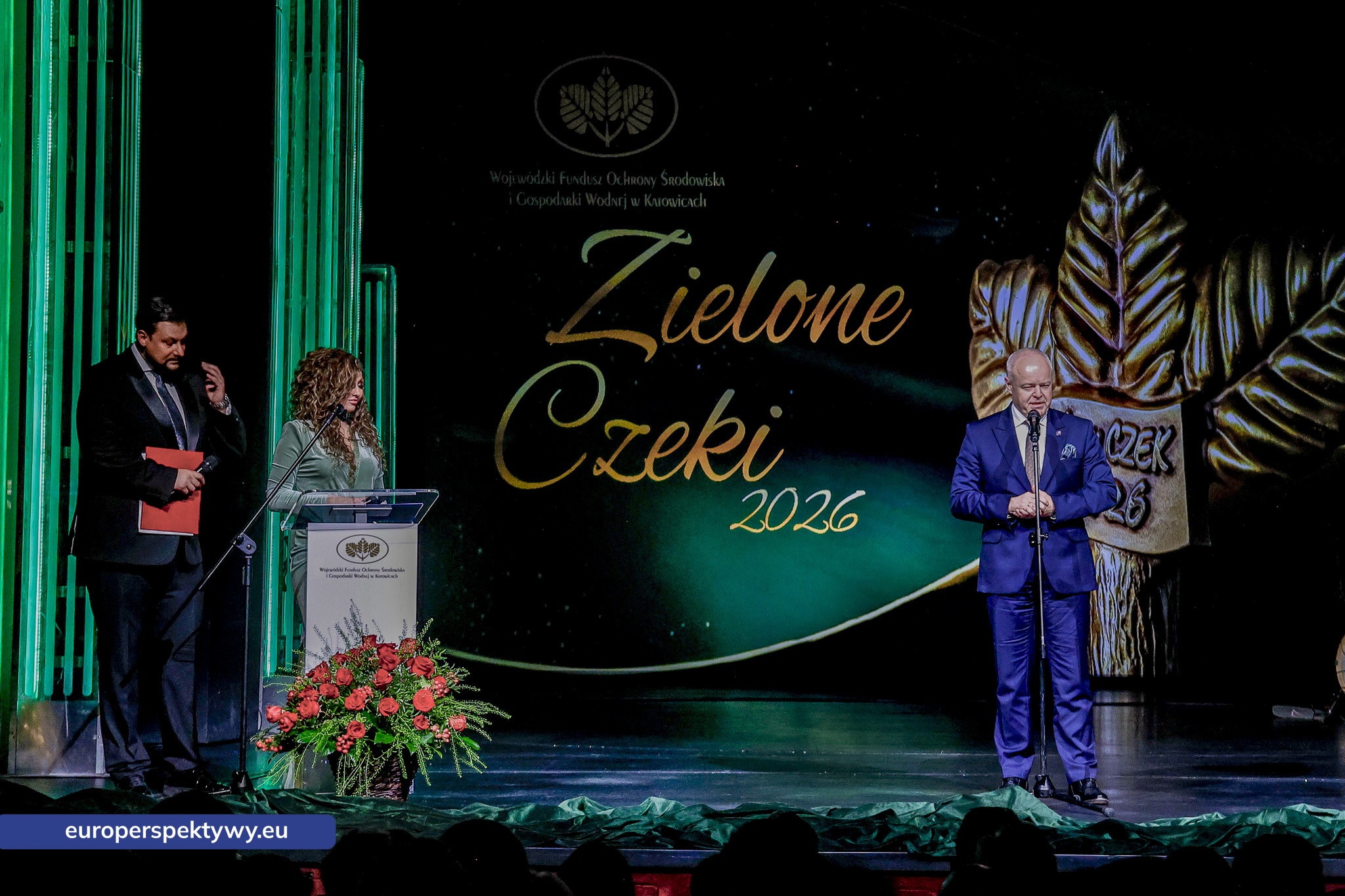 Europerspektywy Zielone Czeki 2026 rozdane. WFOŚiGW w Katowicach nagrodził liderów transformacji ekologicznej