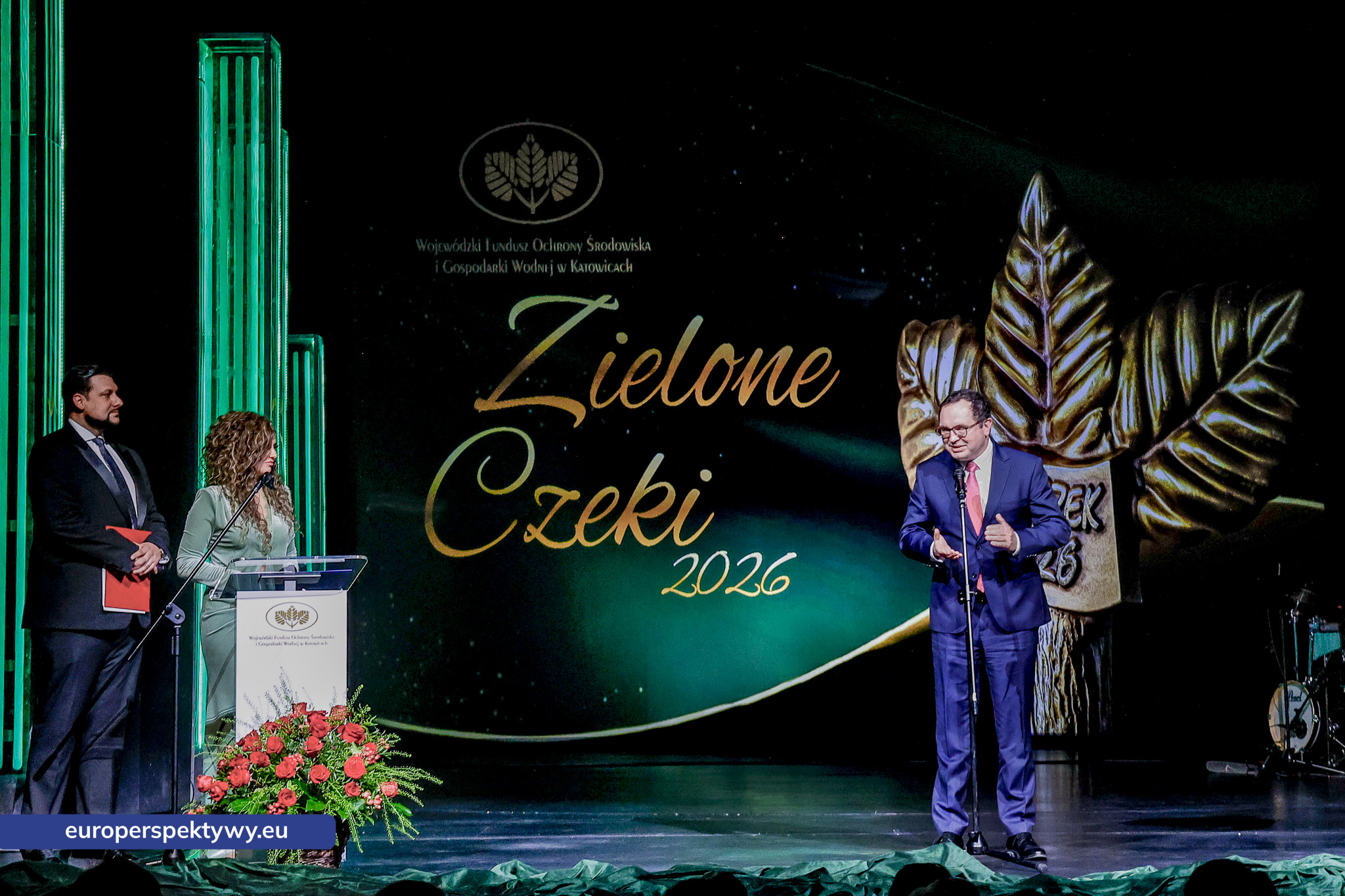 Europerspektywy Zielone Czeki 2026 rozdane. WFOŚiGW w Katowicach nagrodził liderów transformacji ekologicznej