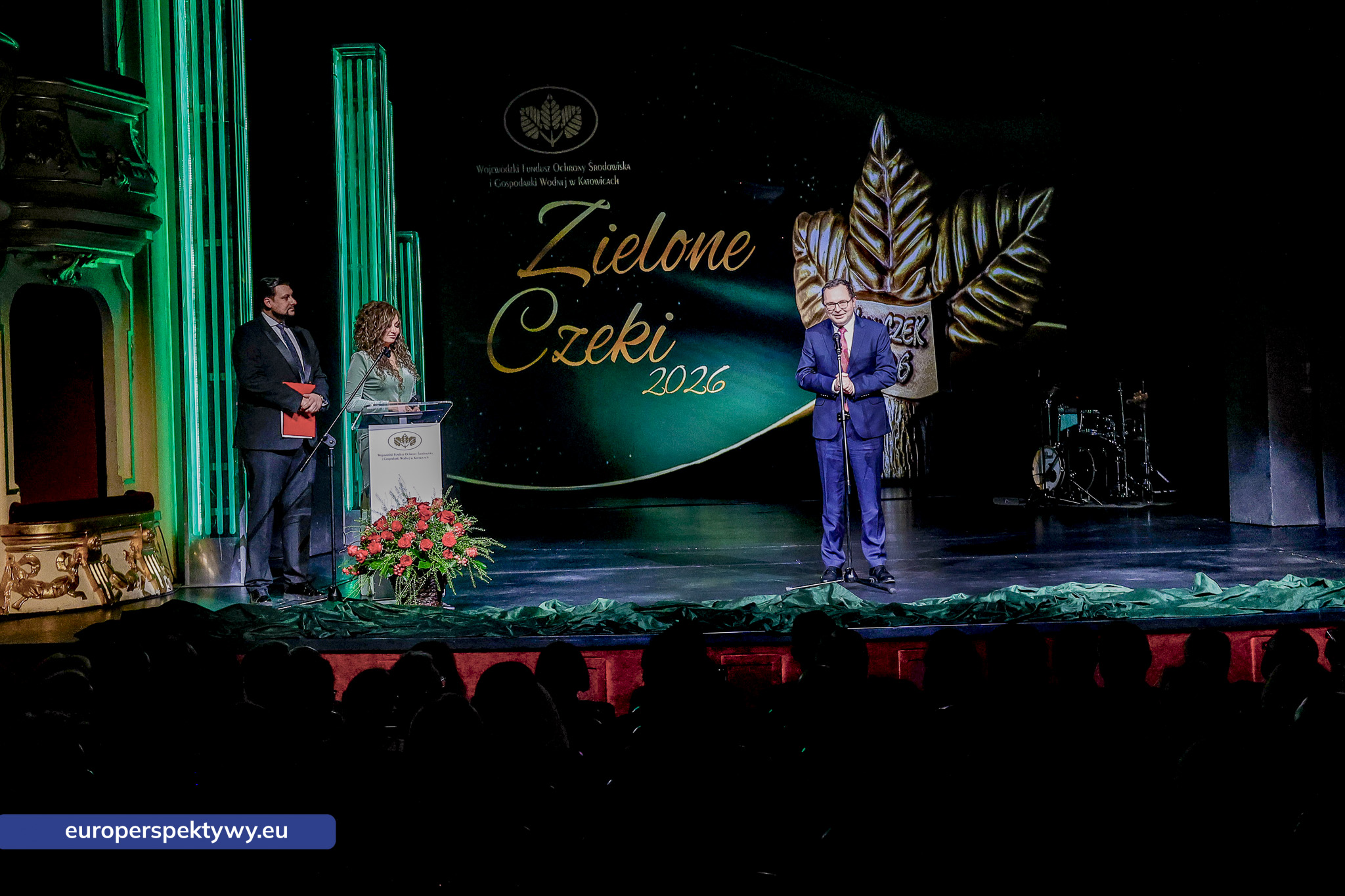 Europerspektywy Zielone Czeki 2026 rozdane. WFOŚiGW w Katowicach nagrodził liderów transformacji ekologicznej