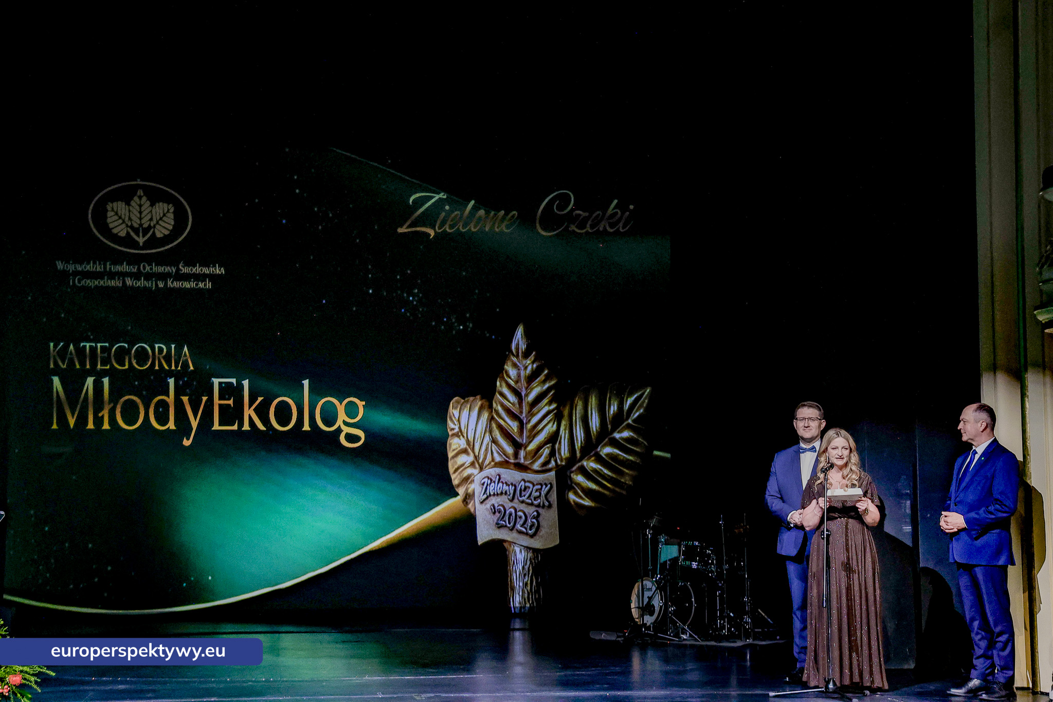 Europerspektywy Zielone Czeki 2026 rozdane. WFOŚiGW w Katowicach nagrodził liderów transformacji ekologicznej