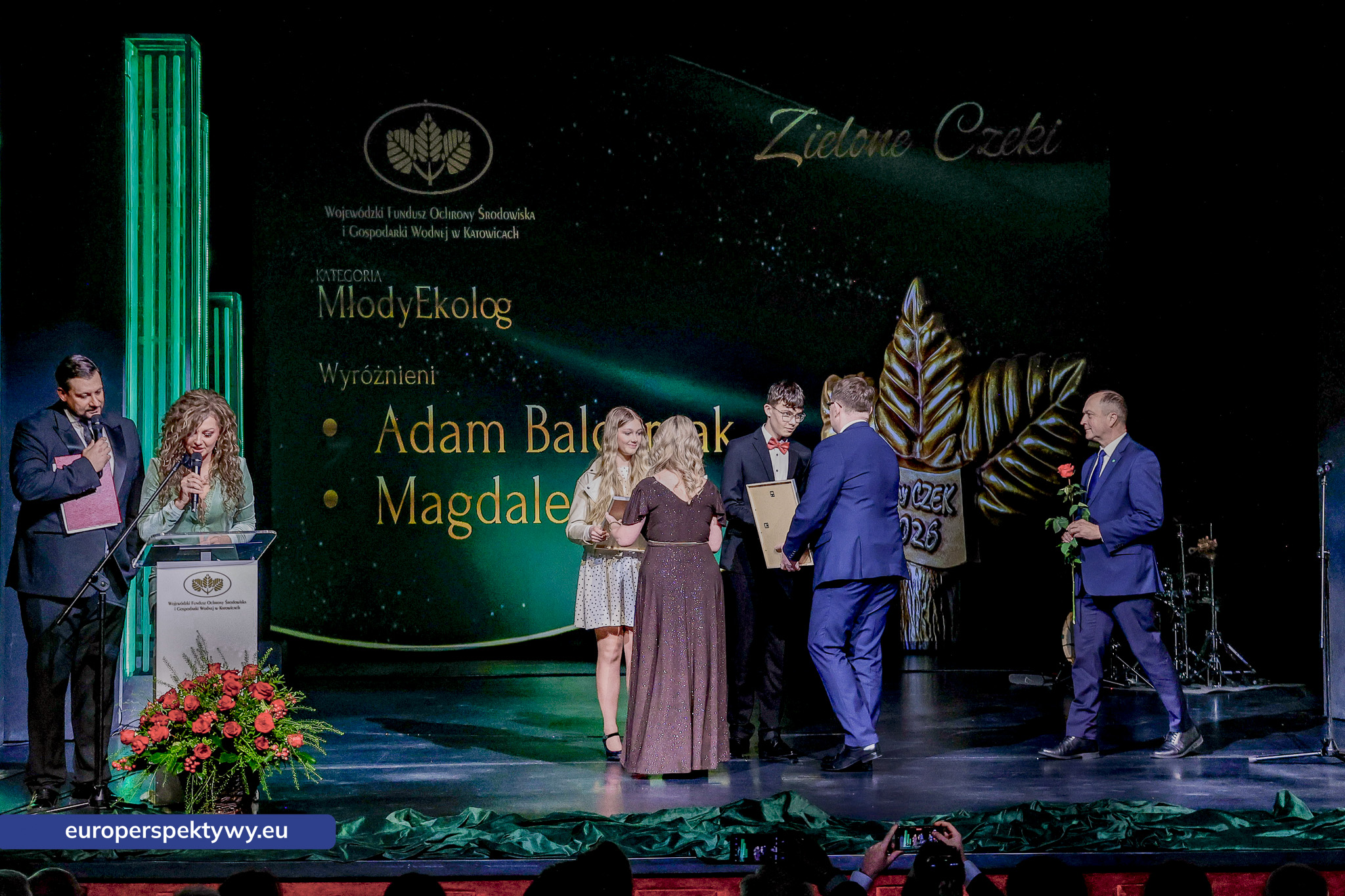 Europerspektywy Zielone Czeki 2026 rozdane. WFOŚiGW w Katowicach nagrodził liderów transformacji ekologicznej
