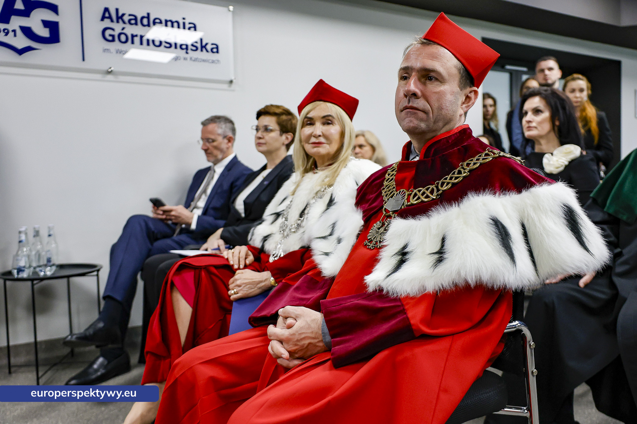 Europerspektywy Akademia Górnośląska uhonorowała prof. Jerzego Rokitę tytułem doktora honoris causa