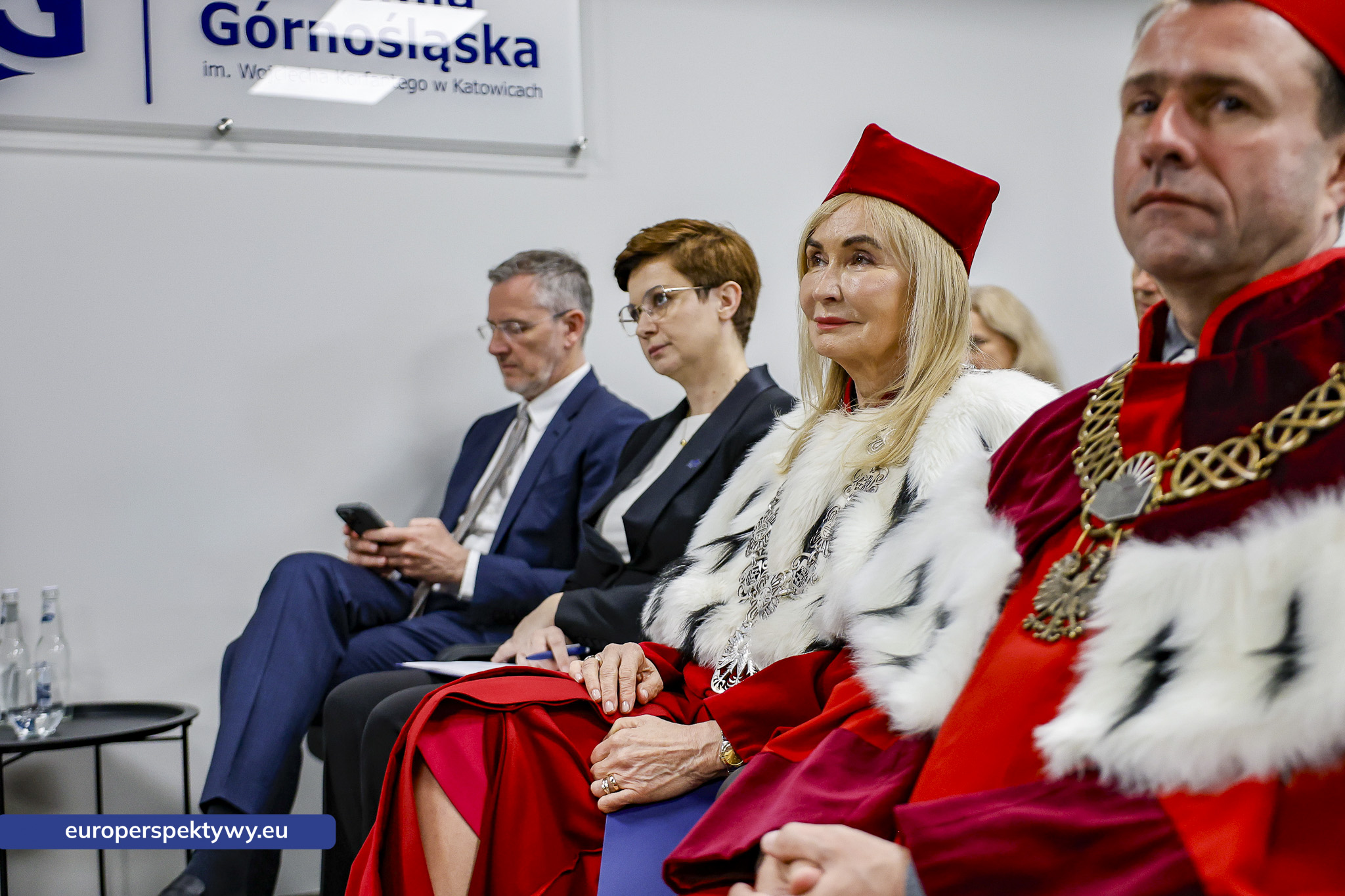 Europerspektywy Akademia Górnośląska uhonorowała prof. Jerzego Rokitę tytułem doktora honoris causa