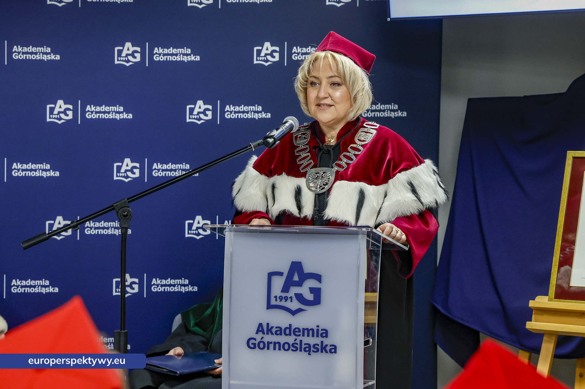 Europerspektywy Akademia Górnośląska uhonorowała prof. Jerzego Rokitę tytułem doktora honoris causa