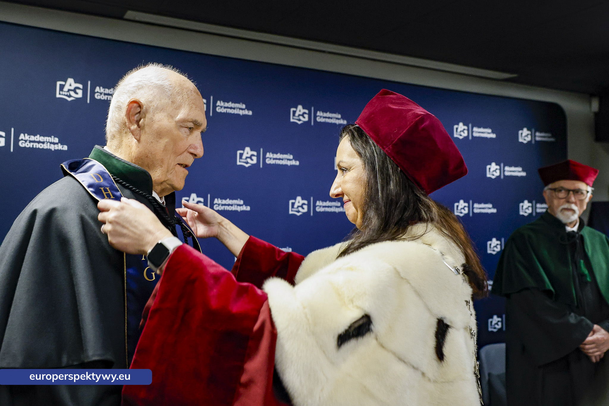 Europerspektywy Akademia Górnośląska uhonorowała prof. Jerzego Rokitę tytułem doktora honoris causa