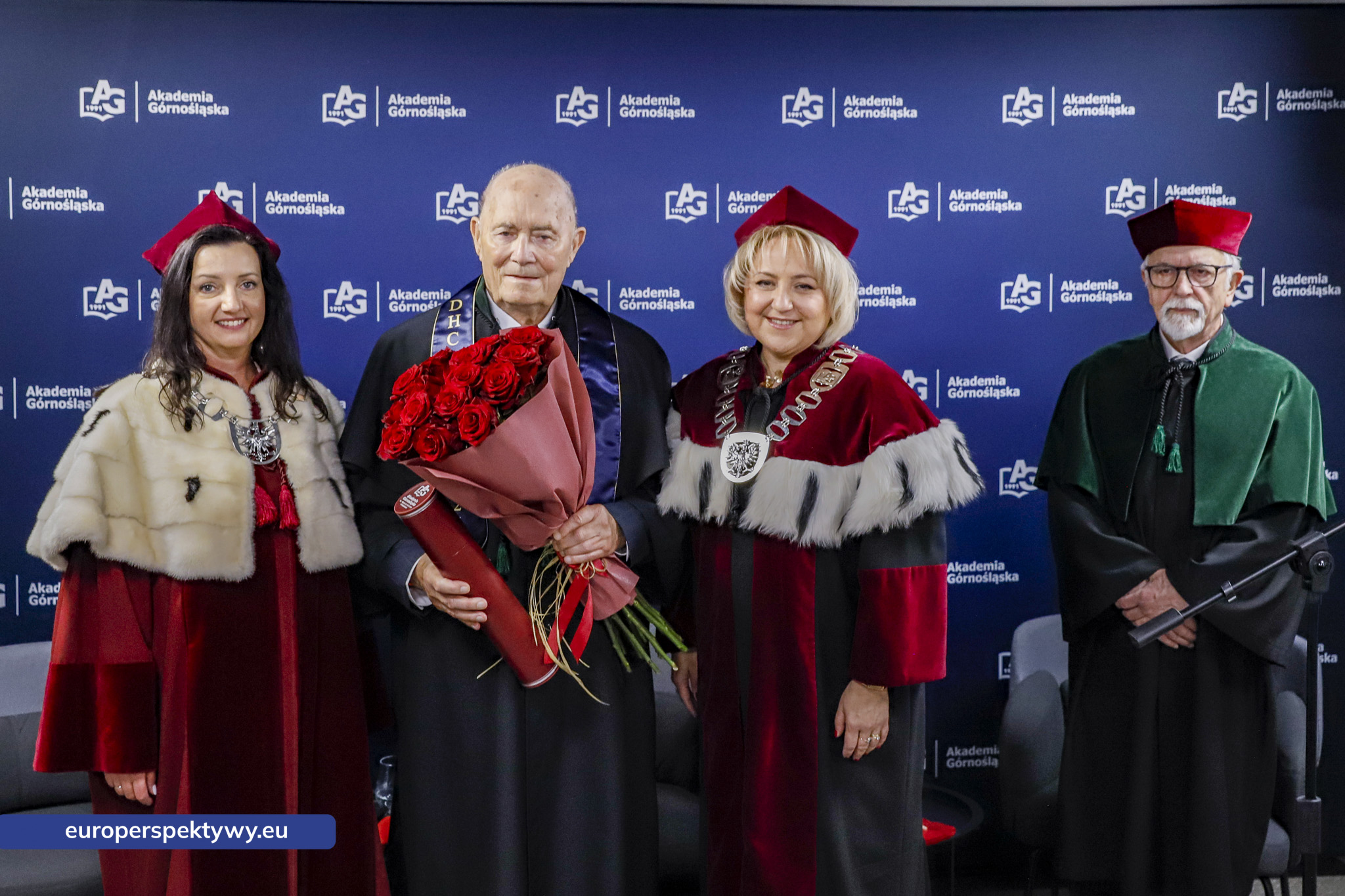 Europerspektywy Akademia Górnośląska uhonorowała prof. Jerzego Rokitę tytułem doktora honoris causa