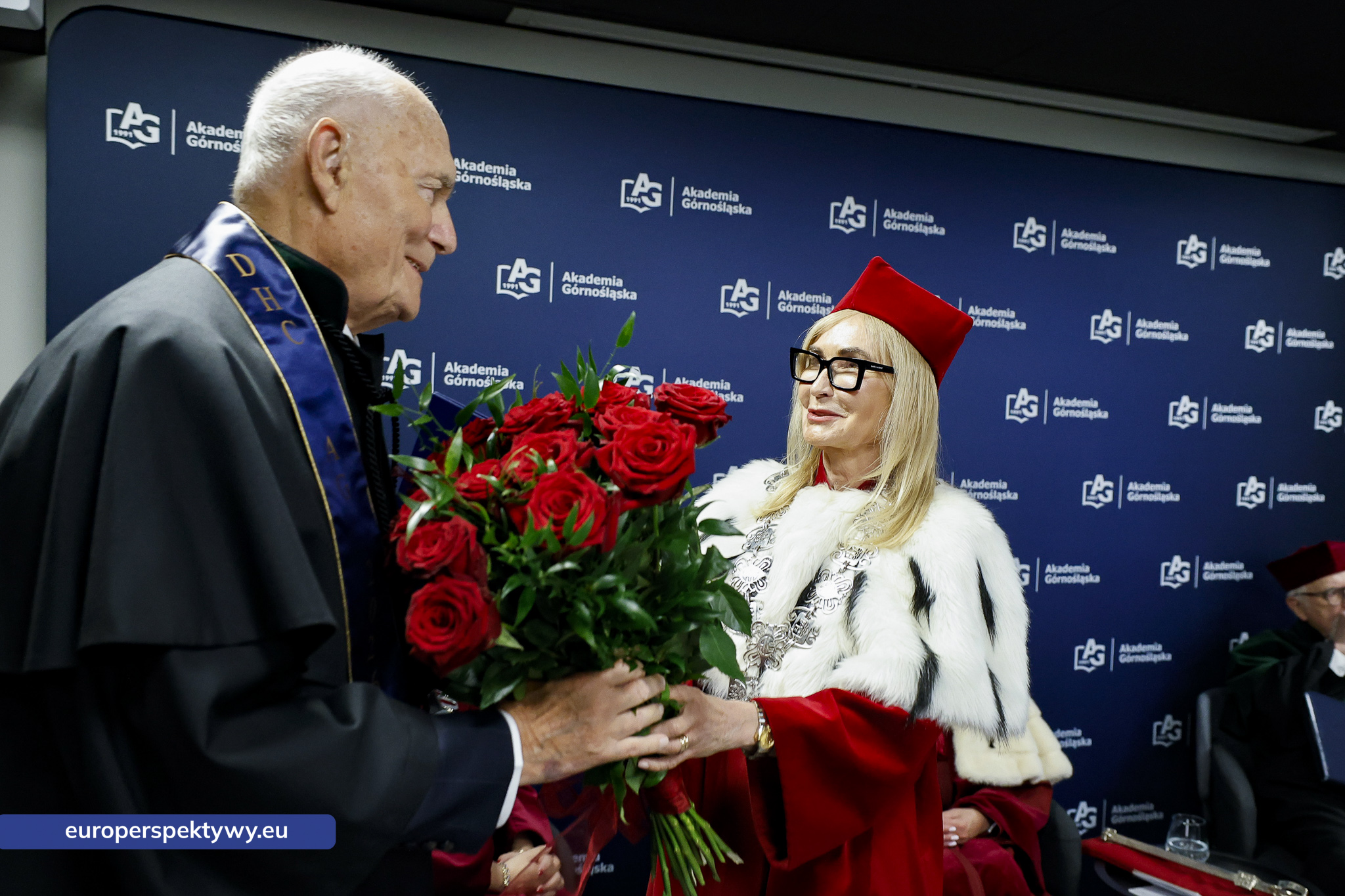Europerspektywy Akademia Górnośląska uhonorowała prof. Jerzego Rokitę tytułem doktora honoris causa