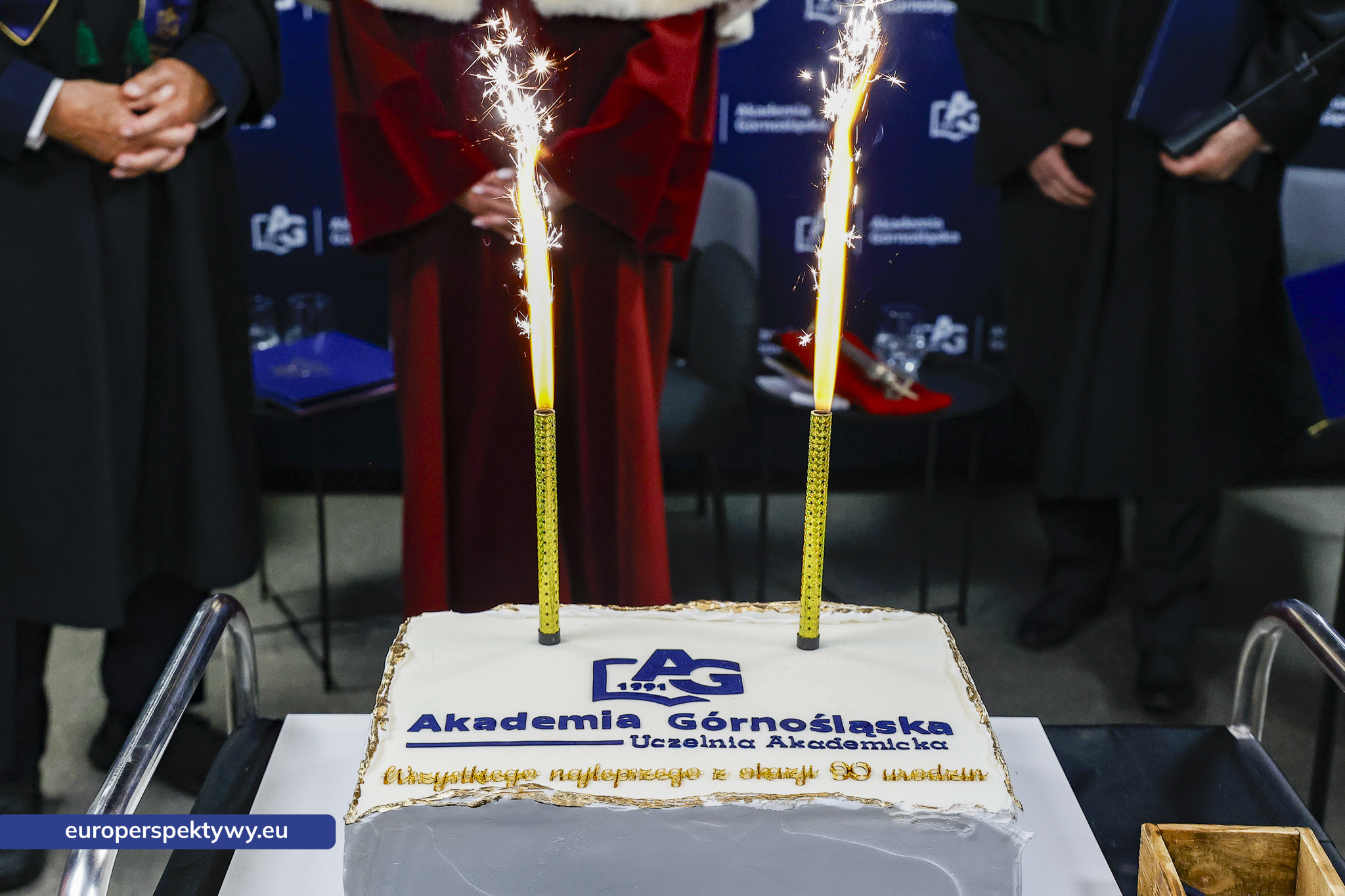Europerspektywy Akademia Górnośląska uhonorowała prof. Jerzego Rokitę tytułem doktora honoris causa