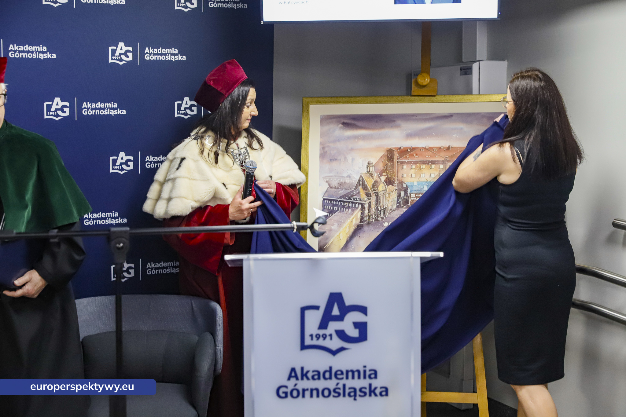 Europerspektywy Akademia Górnośląska uhonorowała prof. Jerzego Rokitę tytułem doktora honoris causa