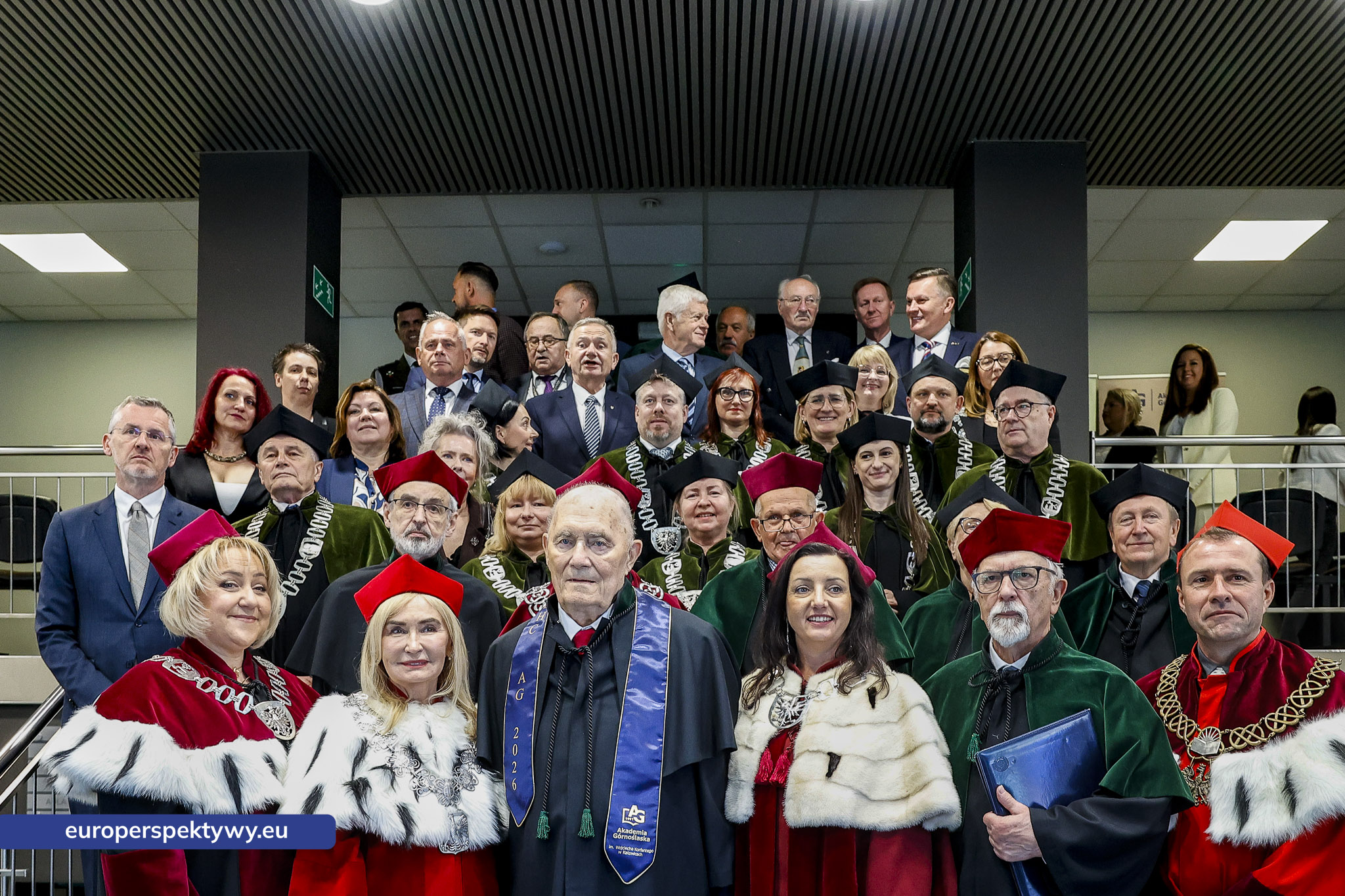 Europerspektywy Akademia Górnośląska uhonorowała prof. Jerzego Rokitę tytułem doktora honoris causa