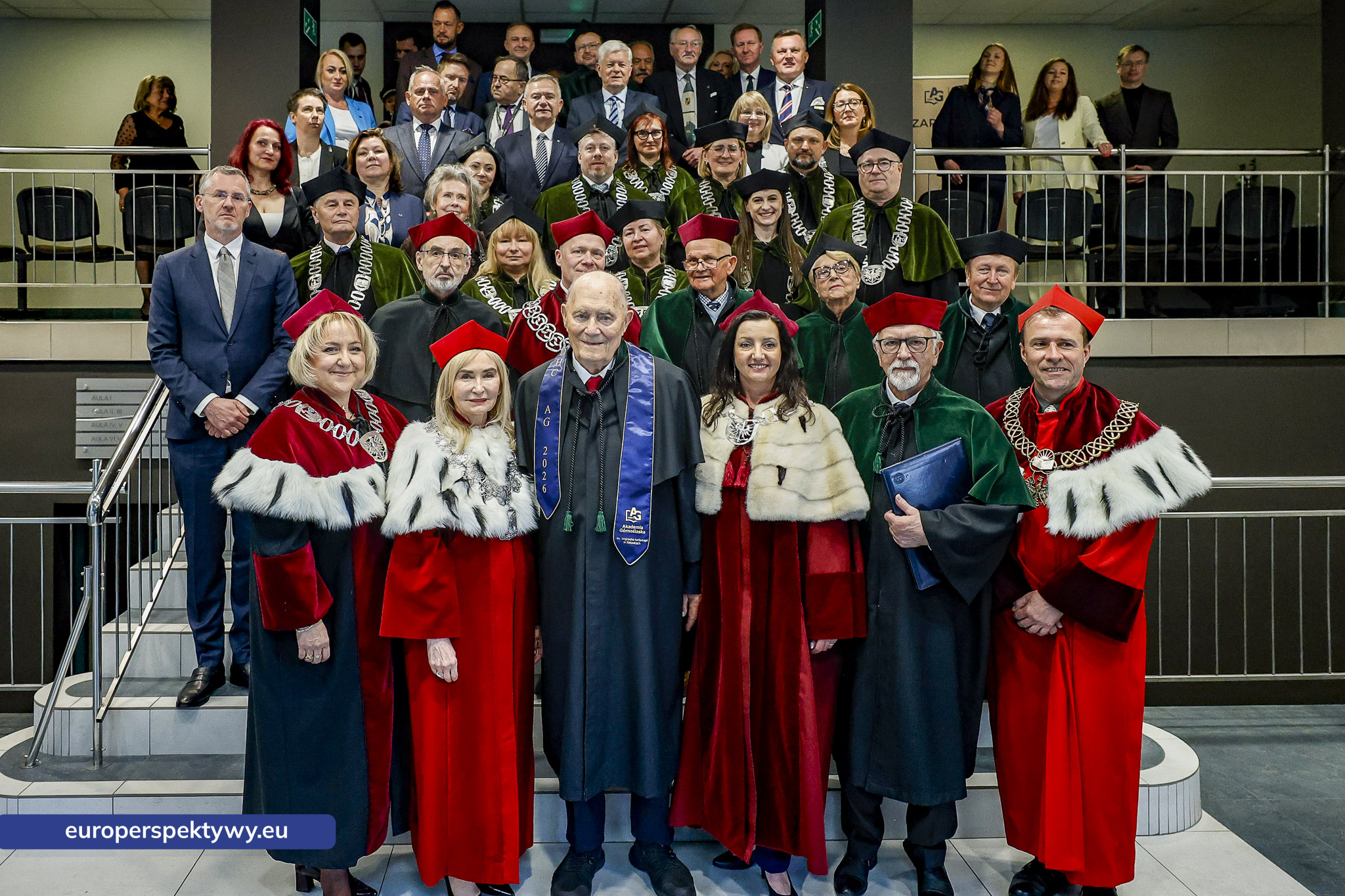Europerspektywy Akademia Górnośląska uhonorowała prof. Jerzego Rokitę tytułem doktora honoris causa