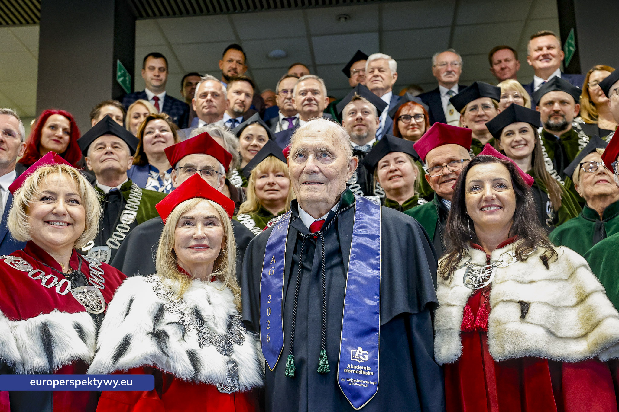 Europerspektywy Akademia Górnośląska uhonorowała prof. Jerzego Rokitę tytułem doktora honoris causa