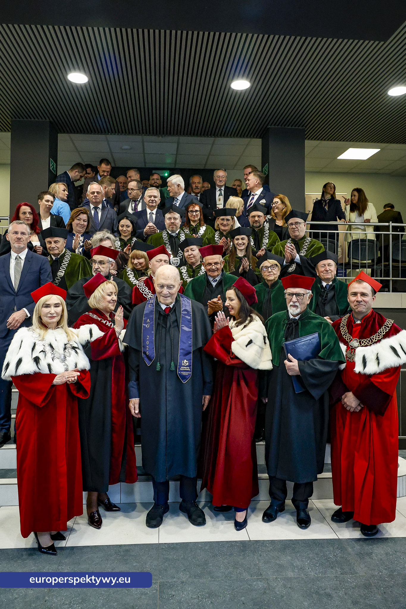 Europerspektywy Akademia Górnośląska uhonorowała prof. Jerzego Rokitę tytułem doktora honoris causa