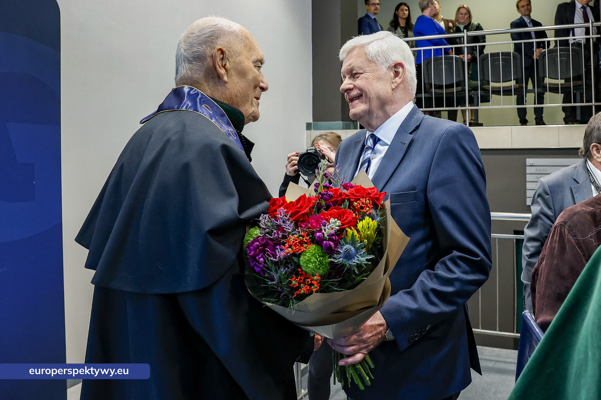Europerspektywy Akademia Górnośląska uhonorowała prof. Jerzego Rokitę tytułem doktora honoris causa