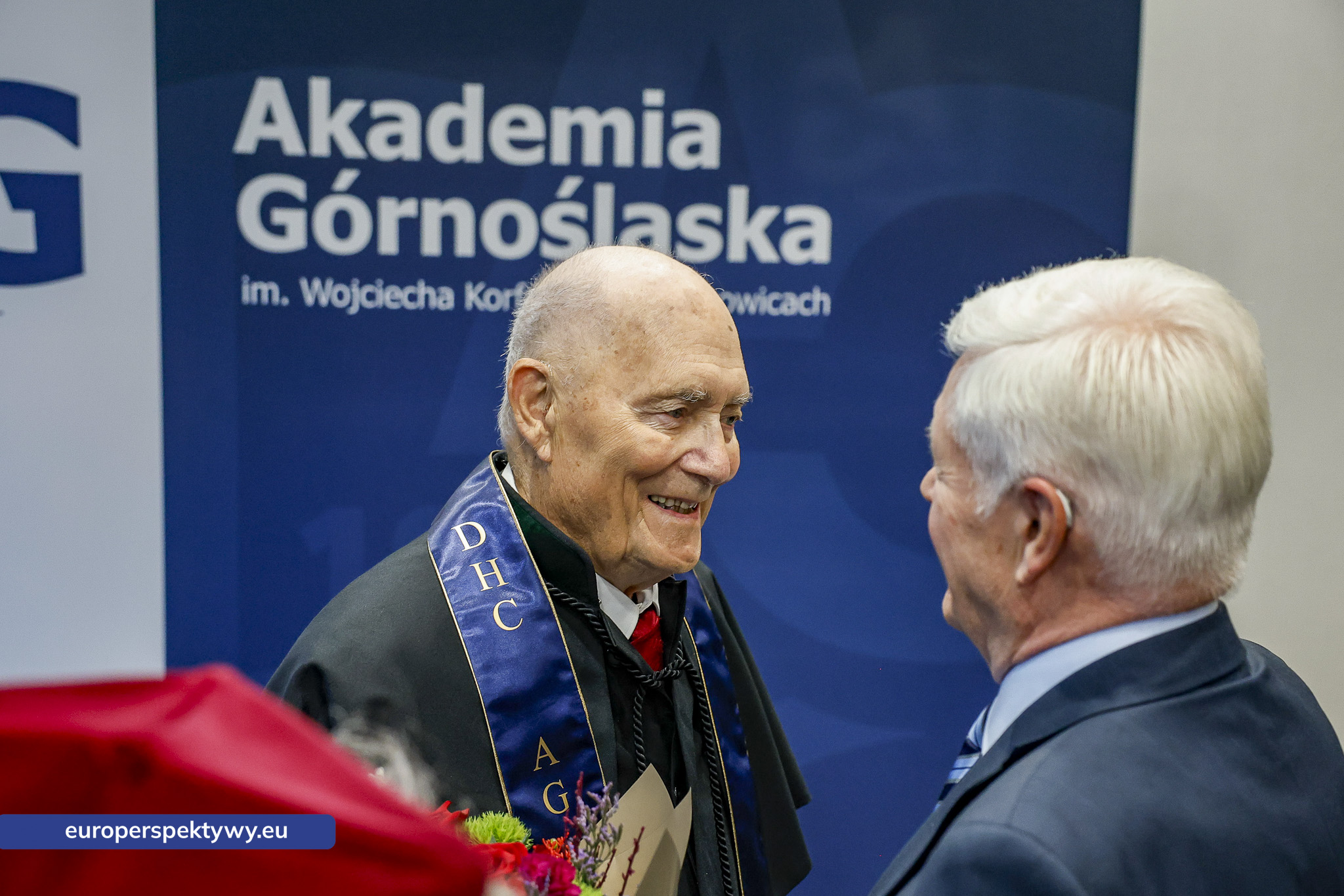 Europerspektywy Akademia Górnośląska uhonorowała prof. Jerzego Rokitę tytułem doktora honoris causa