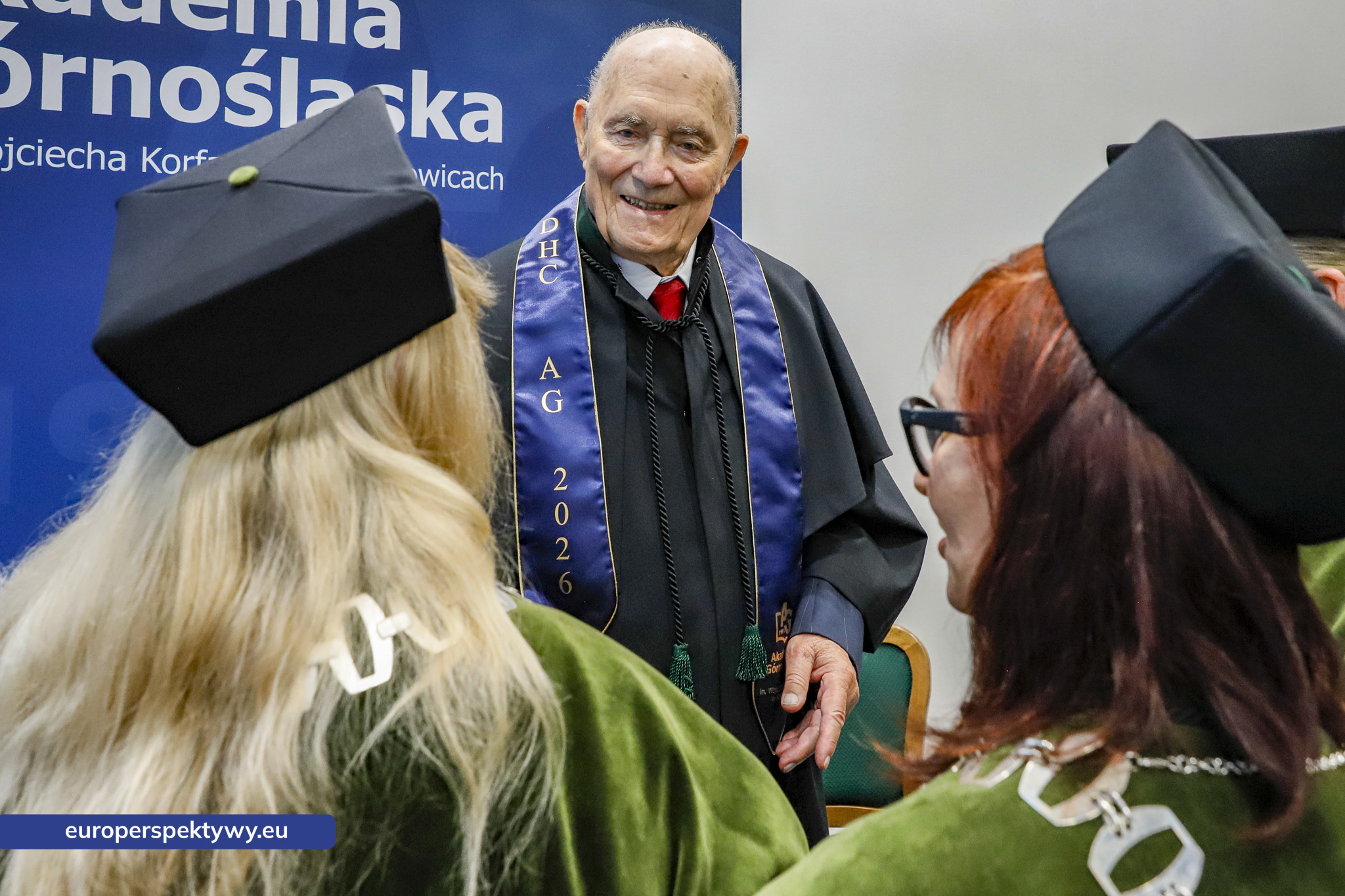 Europerspektywy Akademia Górnośląska uhonorowała prof. Jerzego Rokitę tytułem doktora honoris causa