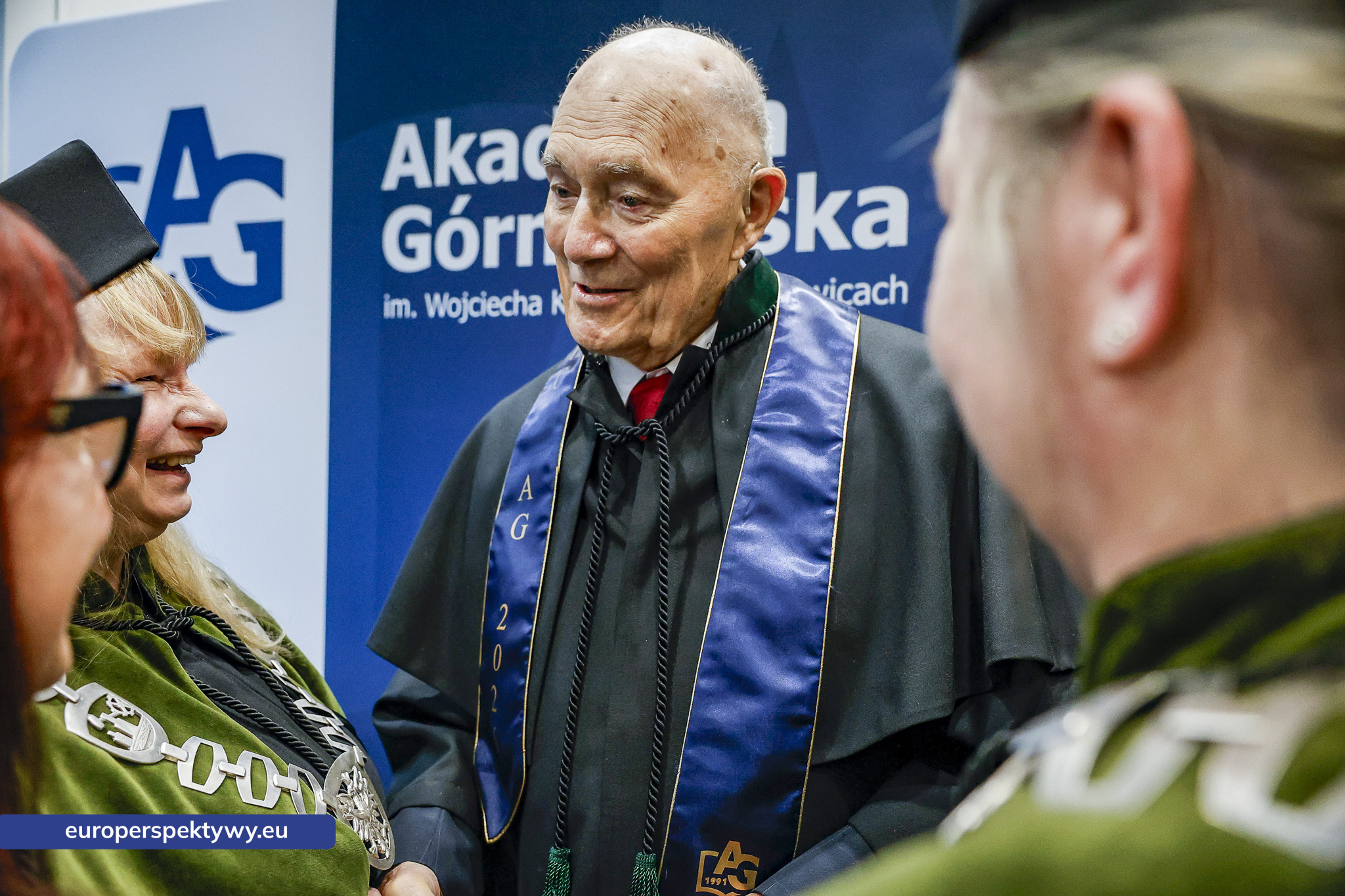 Europerspektywy Akademia Górnośląska uhonorowała prof. Jerzego Rokitę tytułem doktora honoris causa