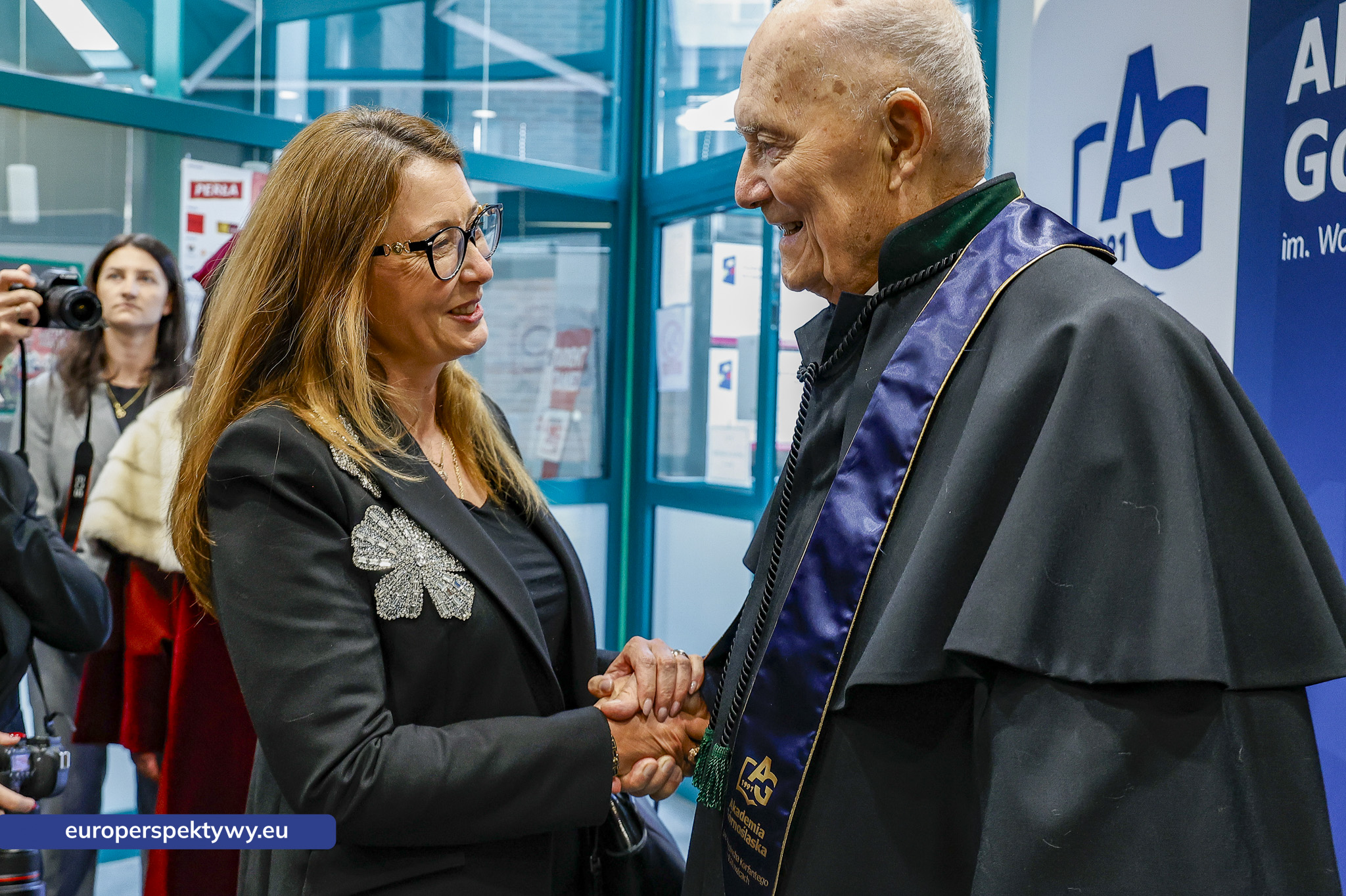 Europerspektywy Akademia Górnośląska uhonorowała prof. Jerzego Rokitę tytułem doktora honoris causa