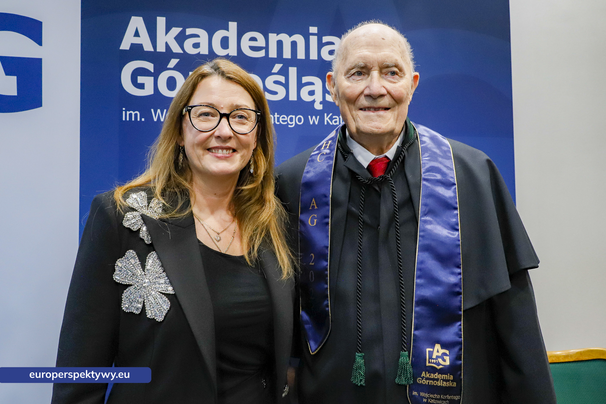 Europerspektywy Akademia Górnośląska uhonorowała prof. Jerzego Rokitę tytułem doktora honoris causa