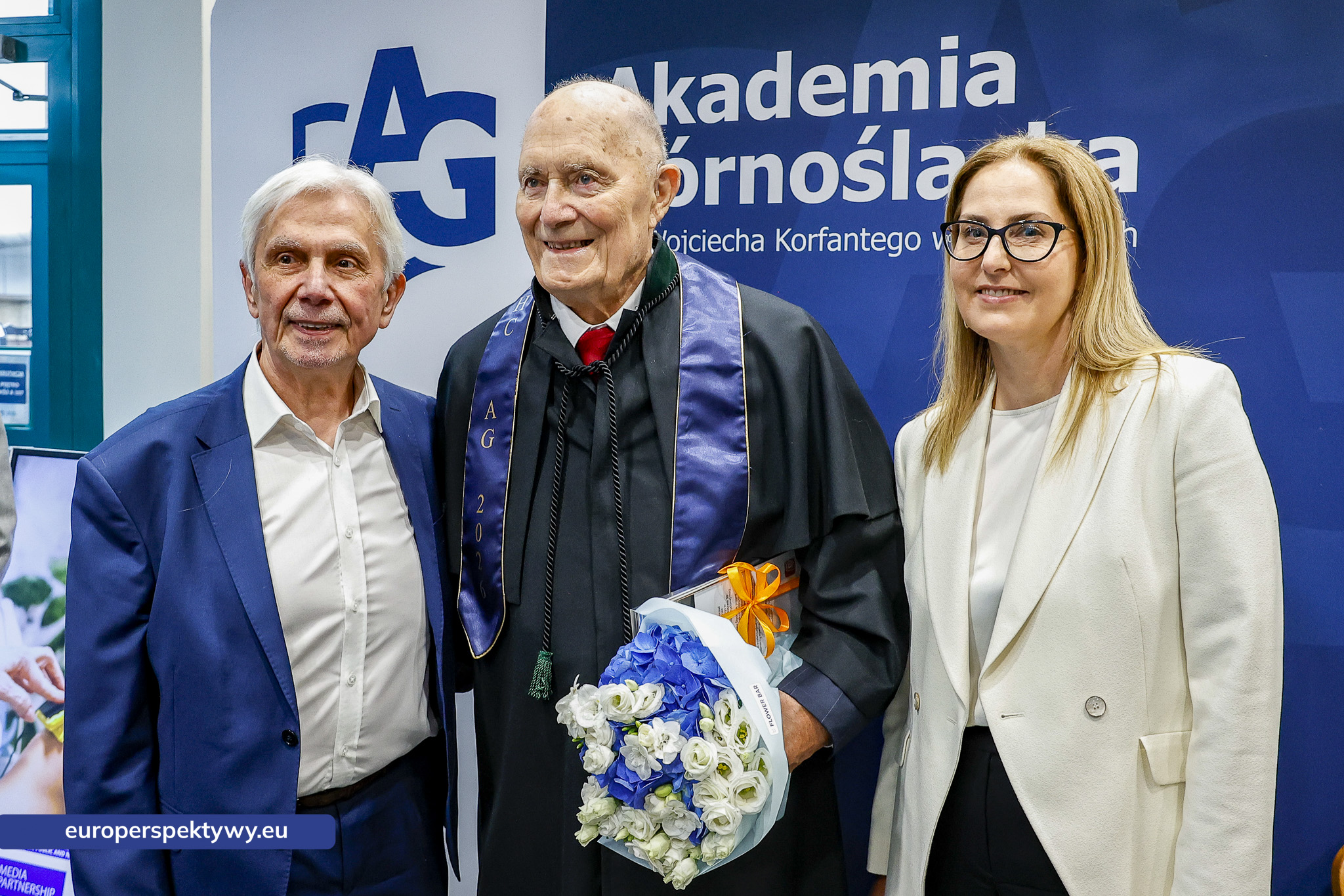 Europerspektywy Akademia Górnośląska uhonorowała prof. Jerzego Rokitę tytułem doktora honoris causa