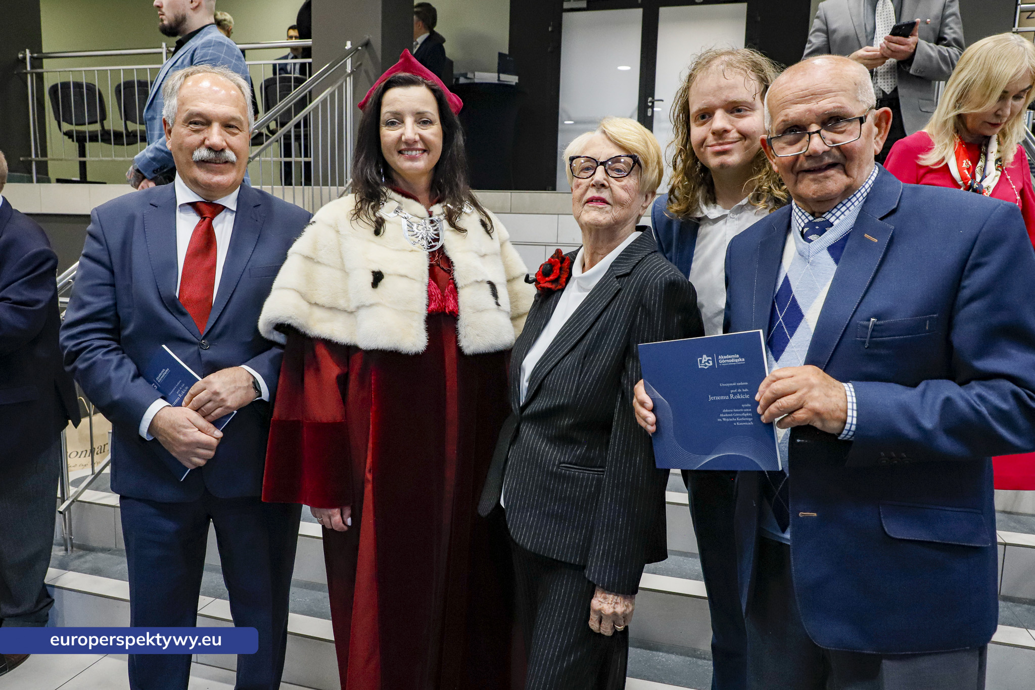 Europerspektywy Akademia Górnośląska uhonorowała prof. Jerzego Rokitę tytułem doktora honoris causa