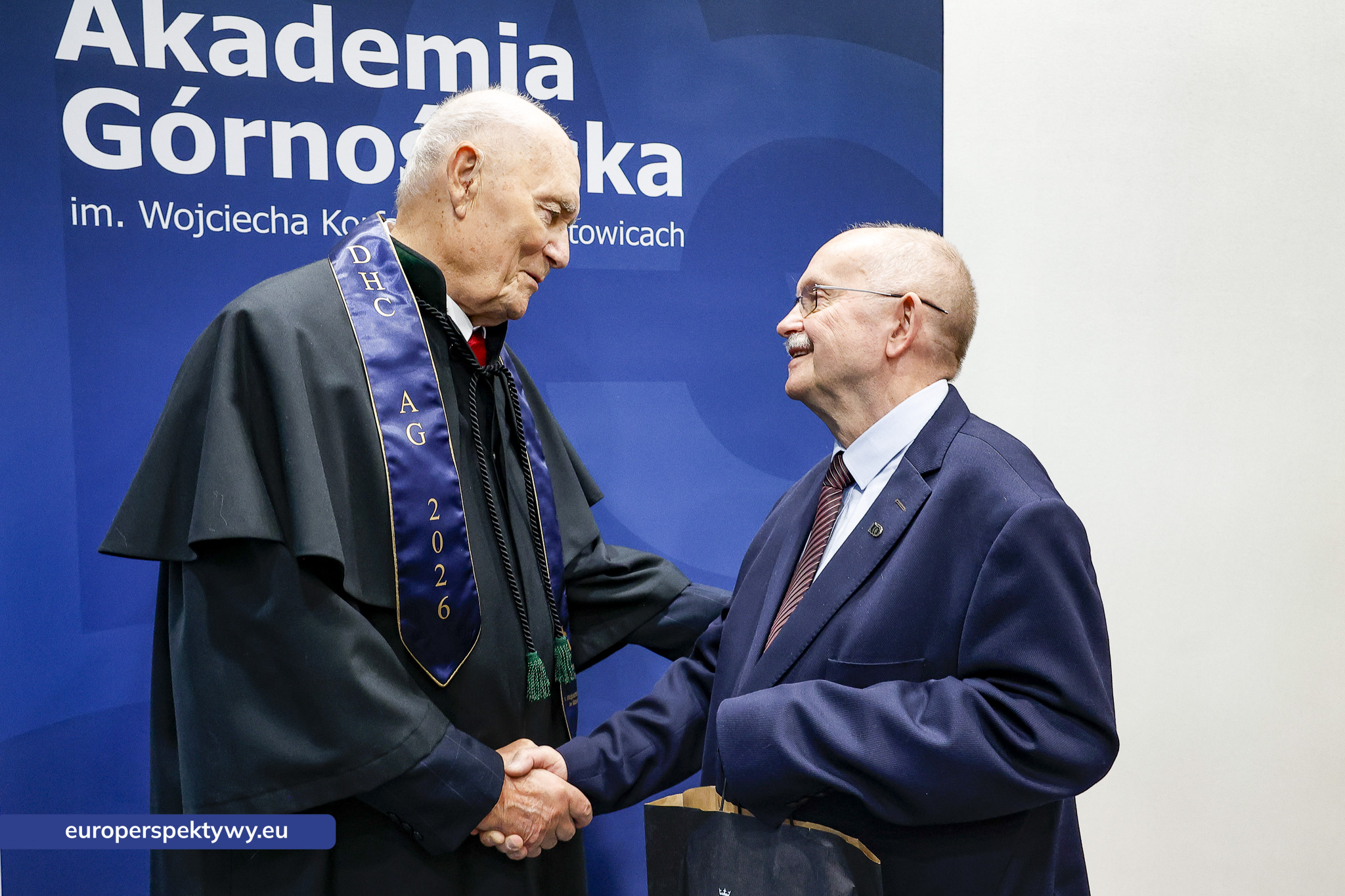 Europerspektywy Akademia Górnośląska uhonorowała prof. Jerzego Rokitę tytułem doktora honoris causa