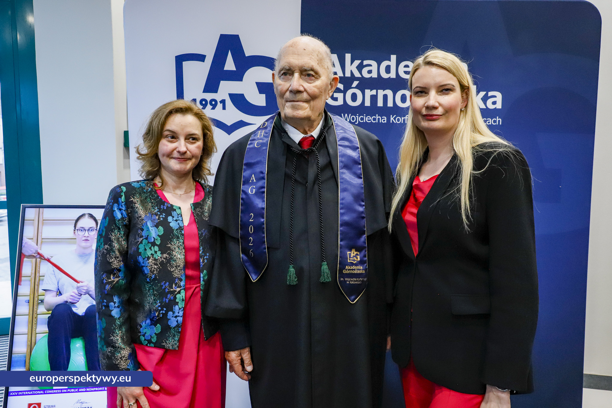 Europerspektywy Akademia Górnośląska uhonorowała prof. Jerzego Rokitę tytułem doktora honoris causa