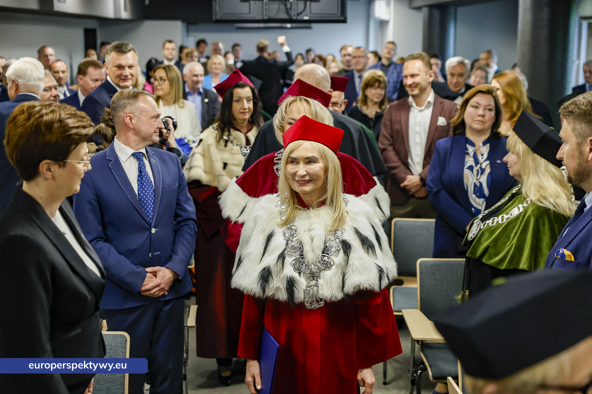 Europerspektywy Akademia Górnośląska uhonorowała prof. Jerzego Rokitę tytułem doktora honoris causa