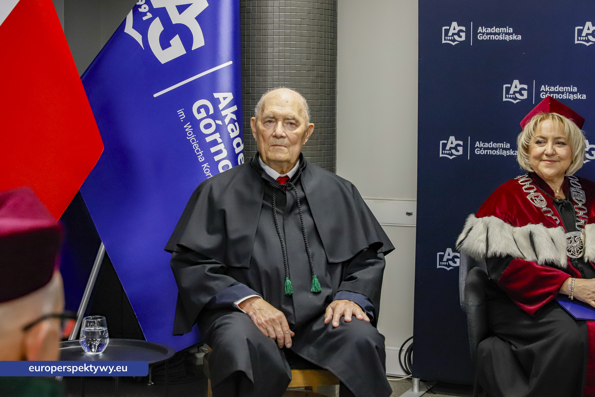 Europerspektywy Akademia Górnośląska uhonorowała prof. Jerzego Rokitę tytułem doktora honoris causa