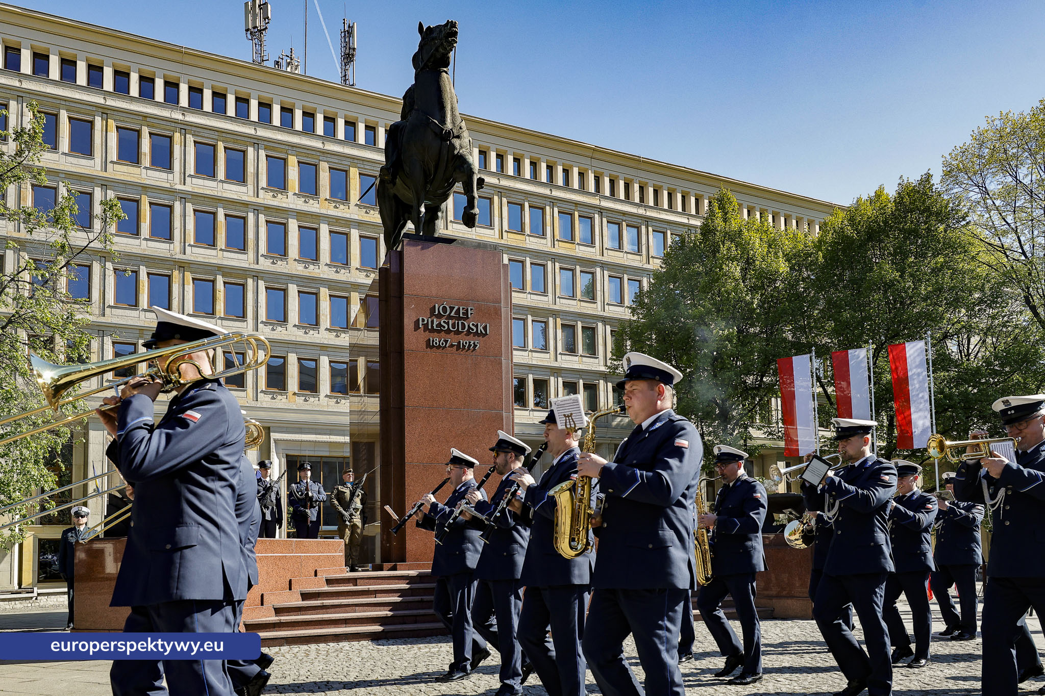 Europerspektywy Dzień Flagi w Katowicach. Wojewoda śląski przewodniczył uroczystym obchodom