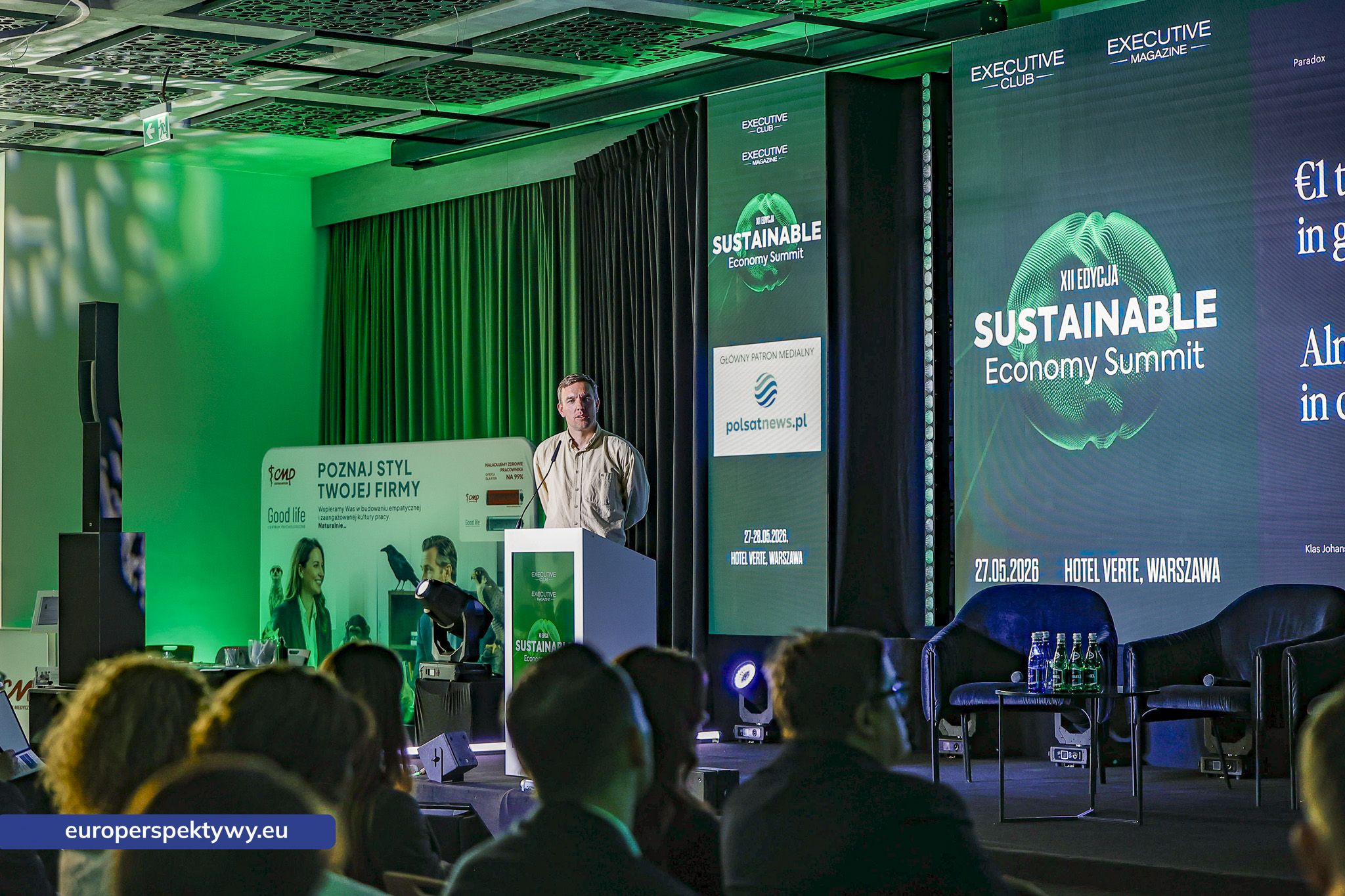 Europerspektywy Sustainable Economy Summit 2026: liderzy biznesu o przyszłości gospodarki i transformacji Europy - Executive Club