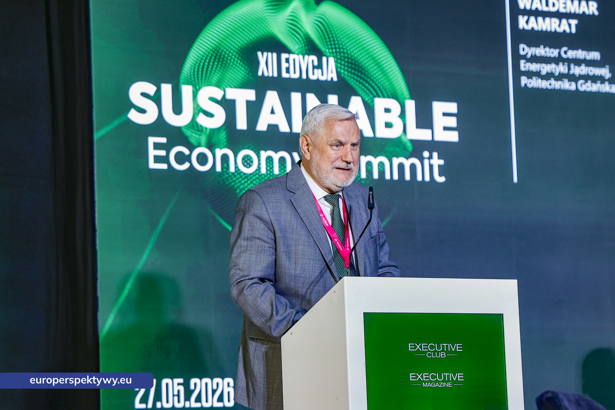 Europerspektywy Sustainable Economy Summit 2026: liderzy biznesu o przyszłości gospodarki i transformacji Europy - Executive Club
