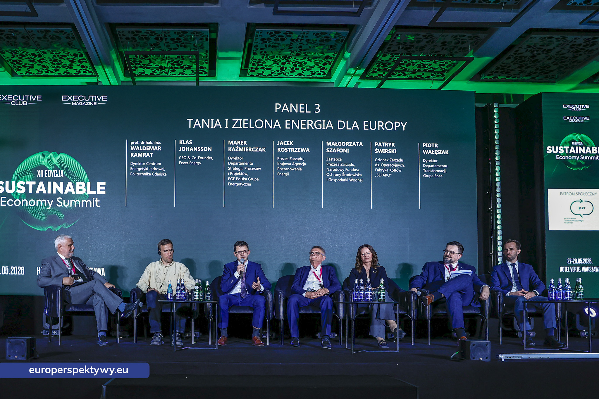 Europerspektywy Sustainable Economy Summit 2026: liderzy biznesu o przyszłości gospodarki i transformacji Europy - Executive Club